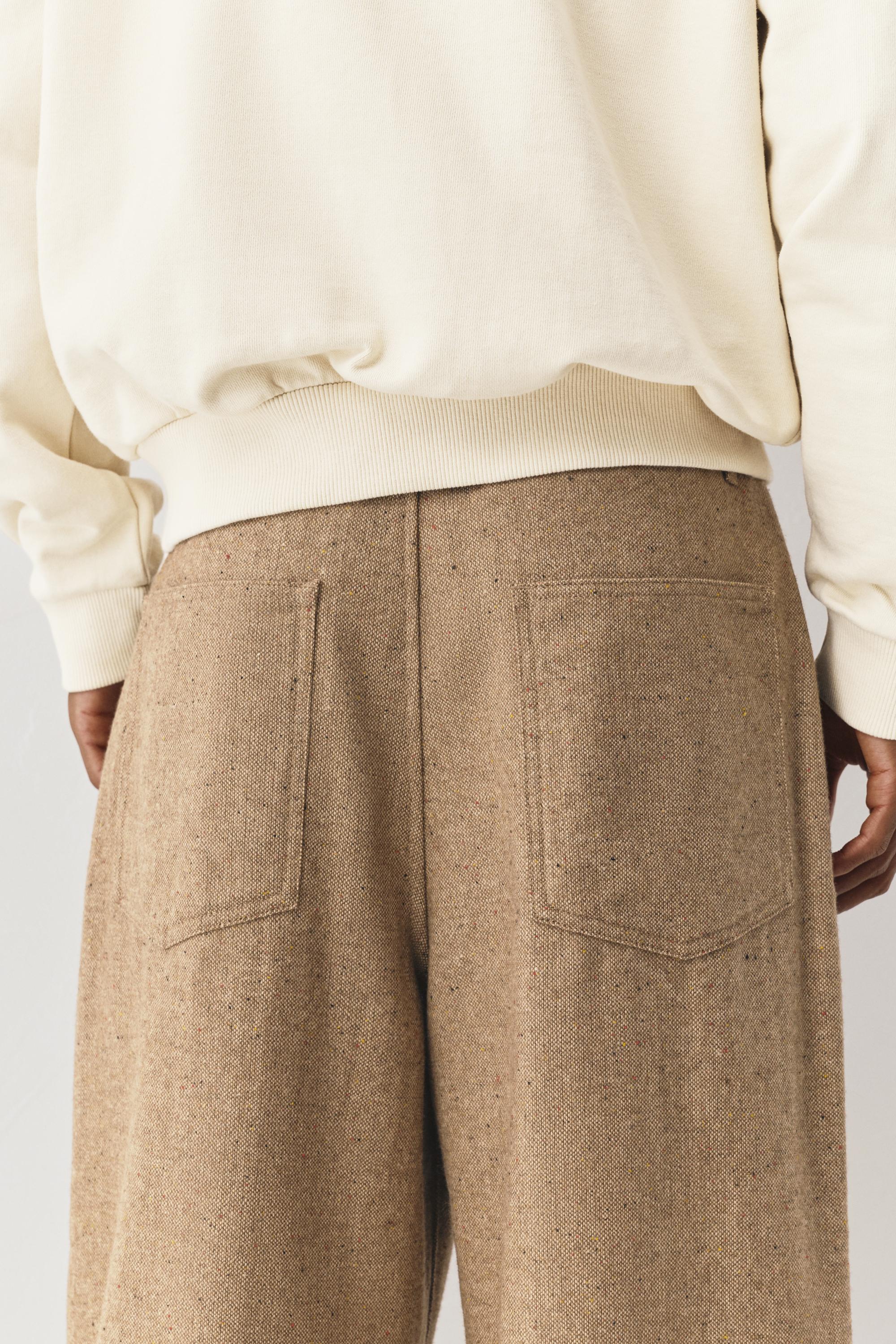 Yünlü tailored fit pantolon - Görsel 23