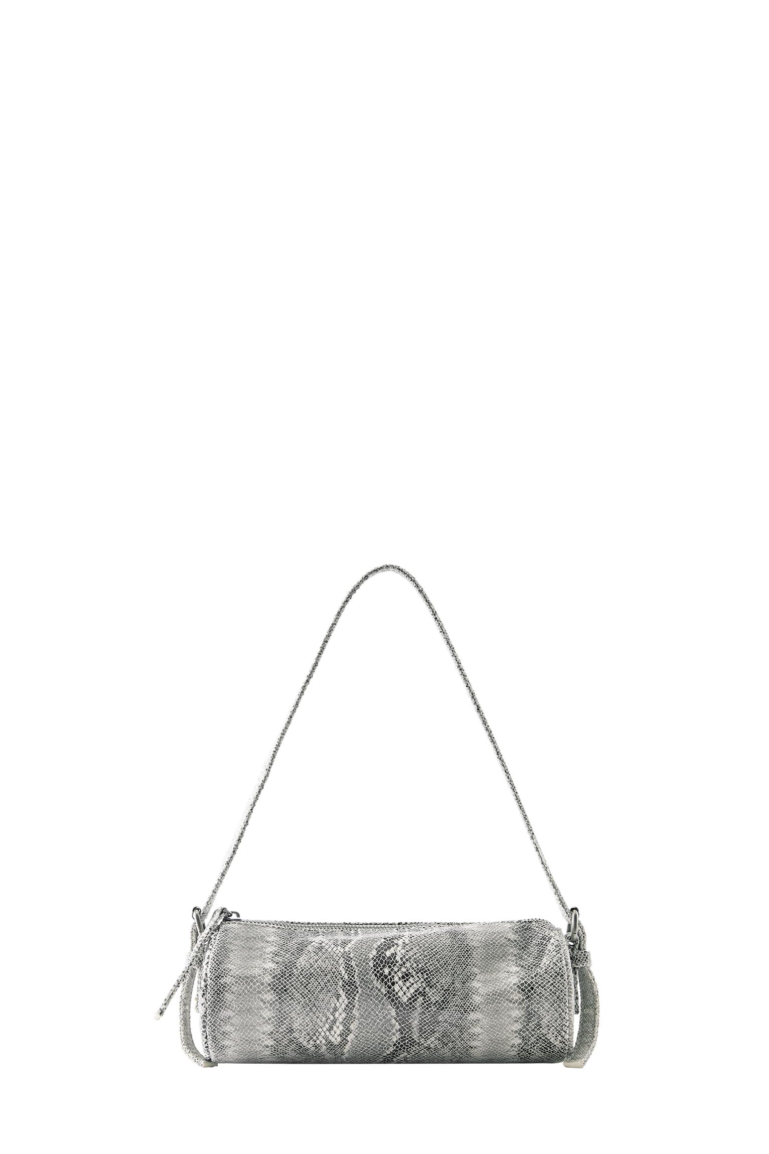 Snakeskin print shoulder bag — Multi-coloured