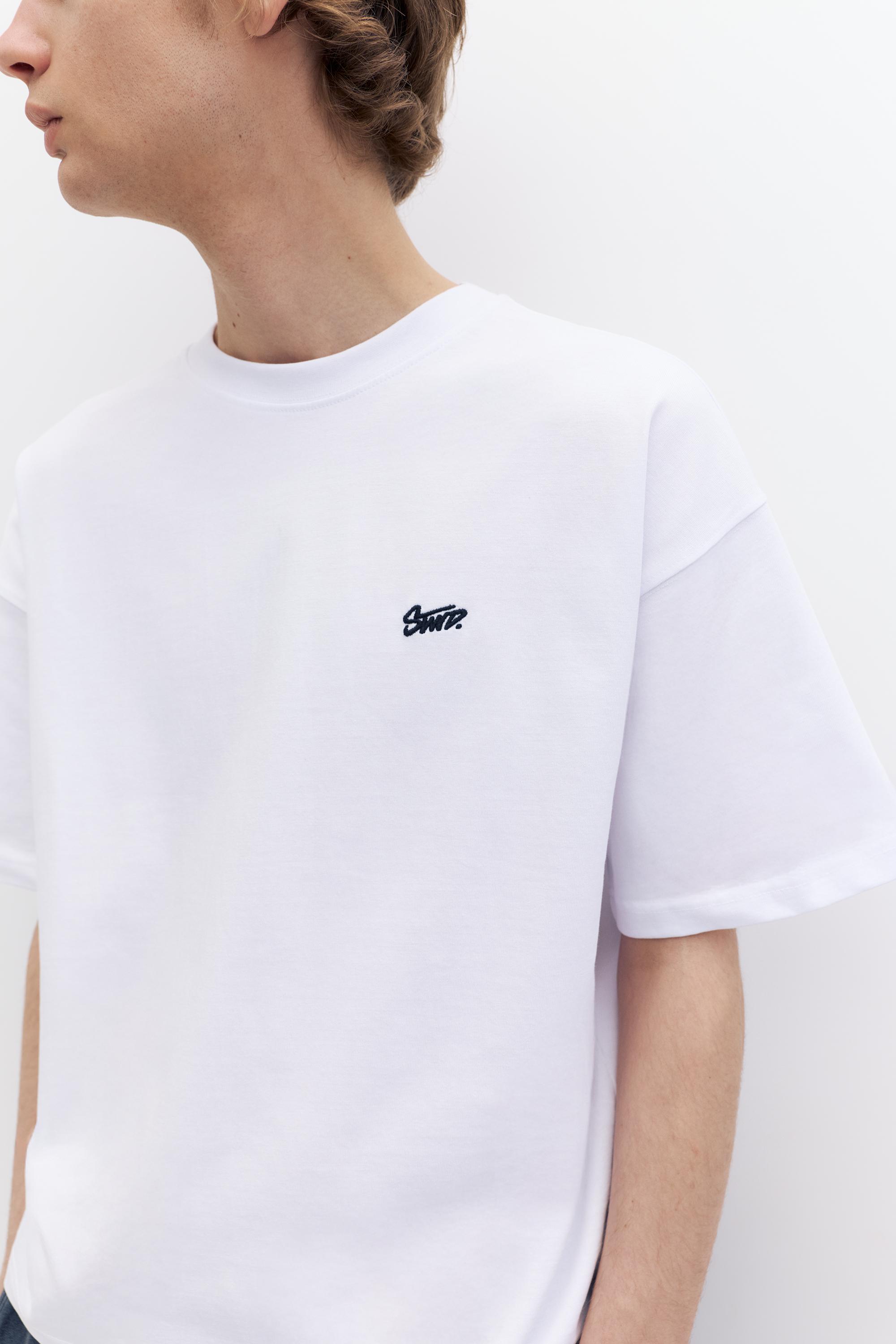 STWD logolu salaş t-shirt - Görsel 37