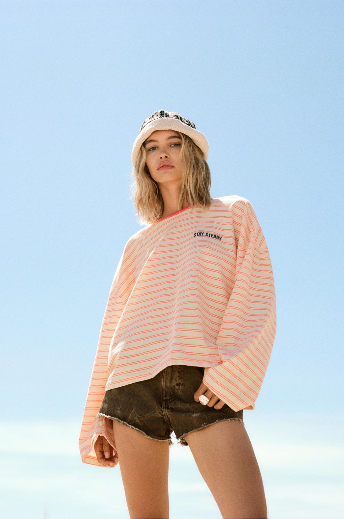 Camiseta Mujer Camiseta Oversize Pull And Bear Coleccion Mujer