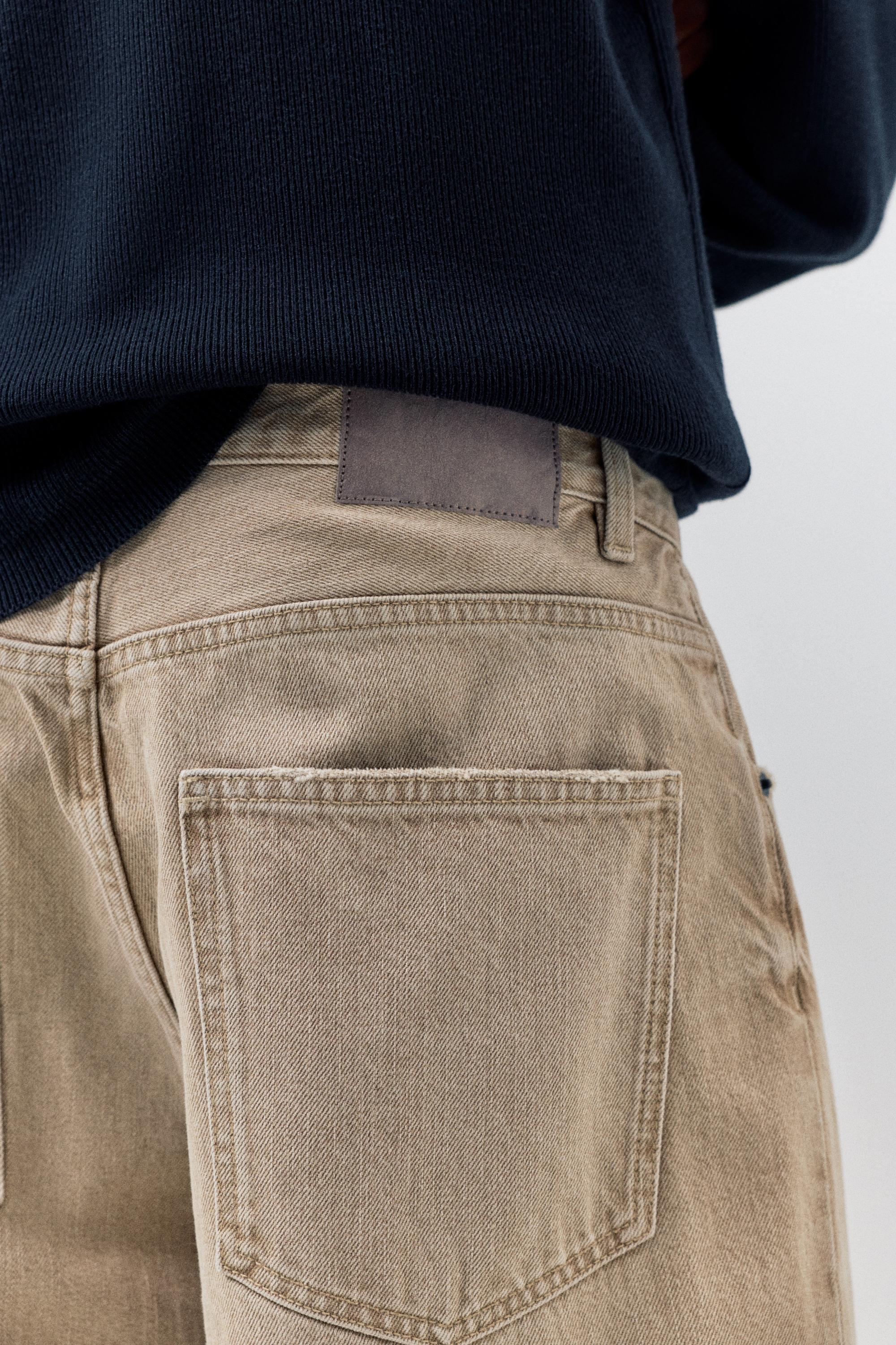 Baggy jeans — Medium ecru