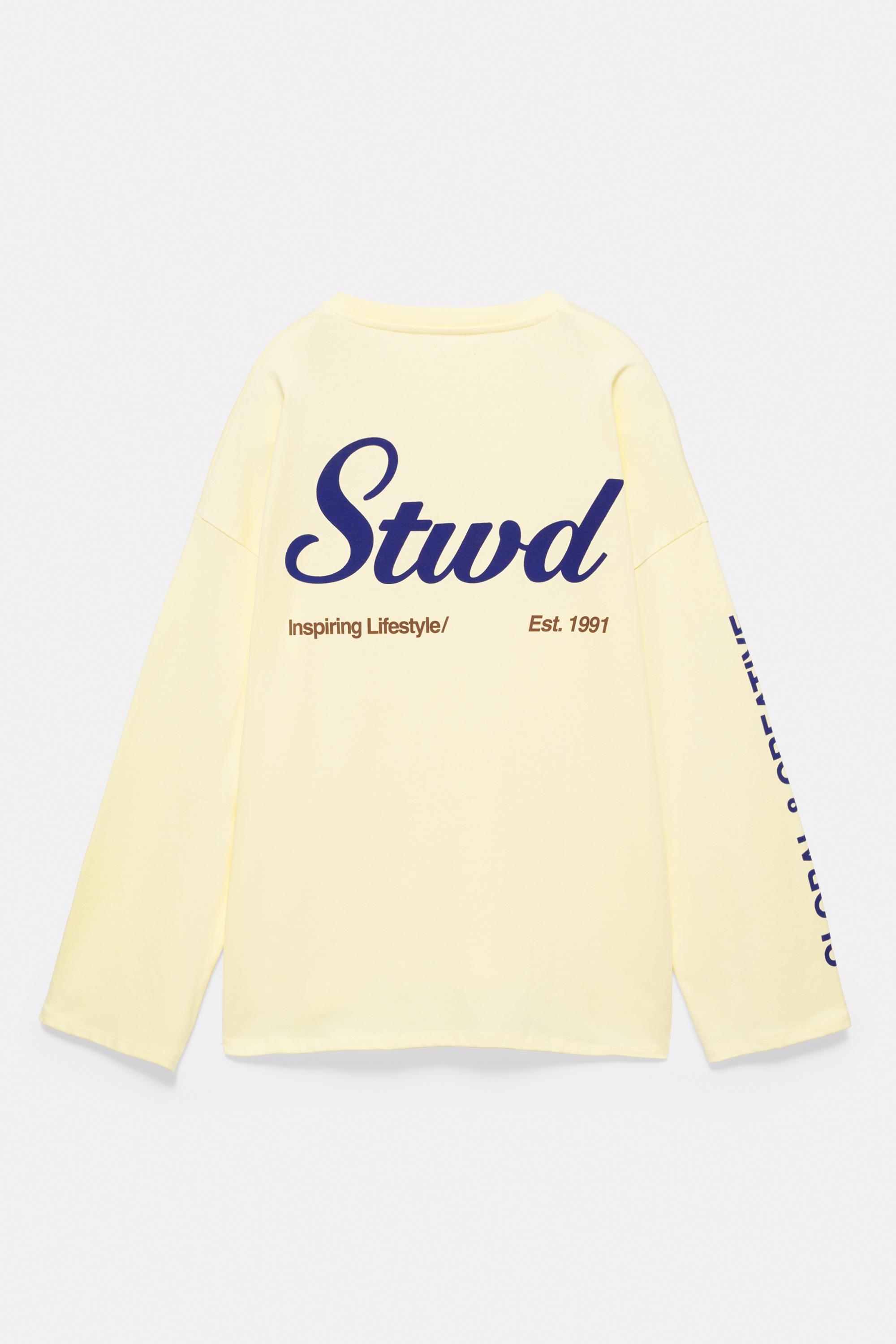 Long sleeve STWD T-shirt — Yellow