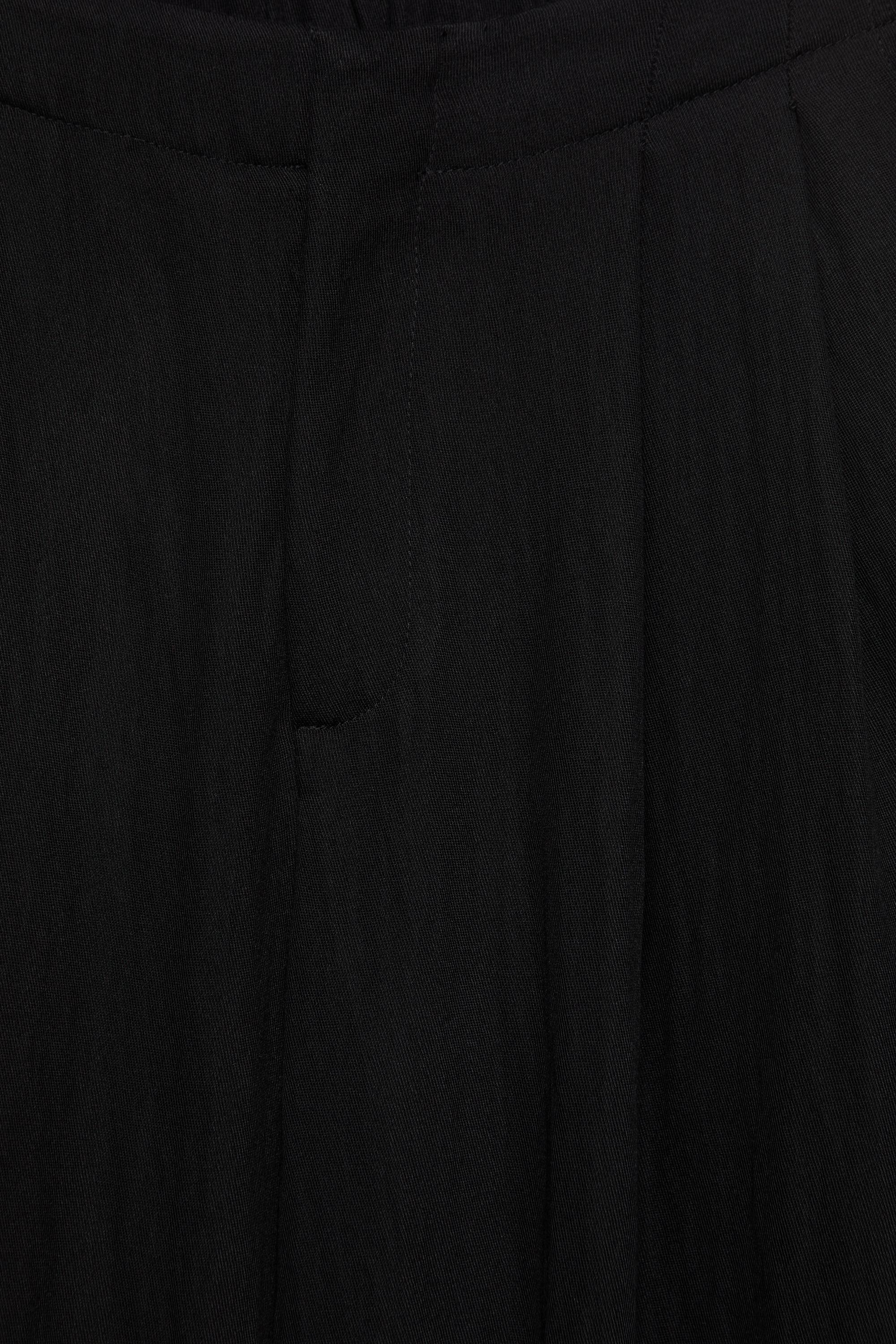 Darted smart trousers — Black
