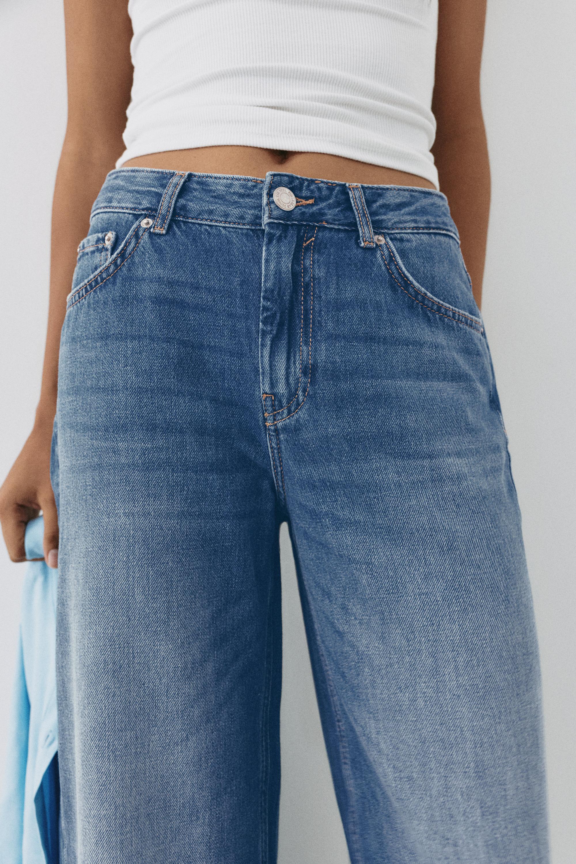 Oversize baggy jeans — Dark blue