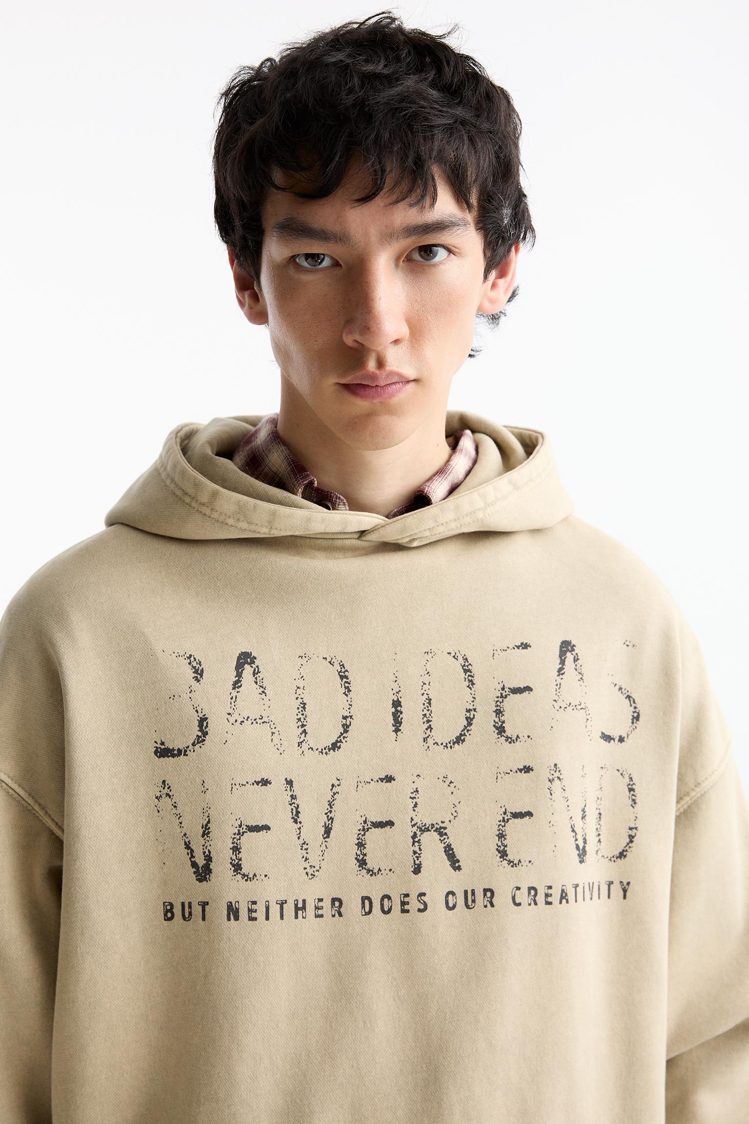 Bad Ideas kapüşonlu sweatshirt_6