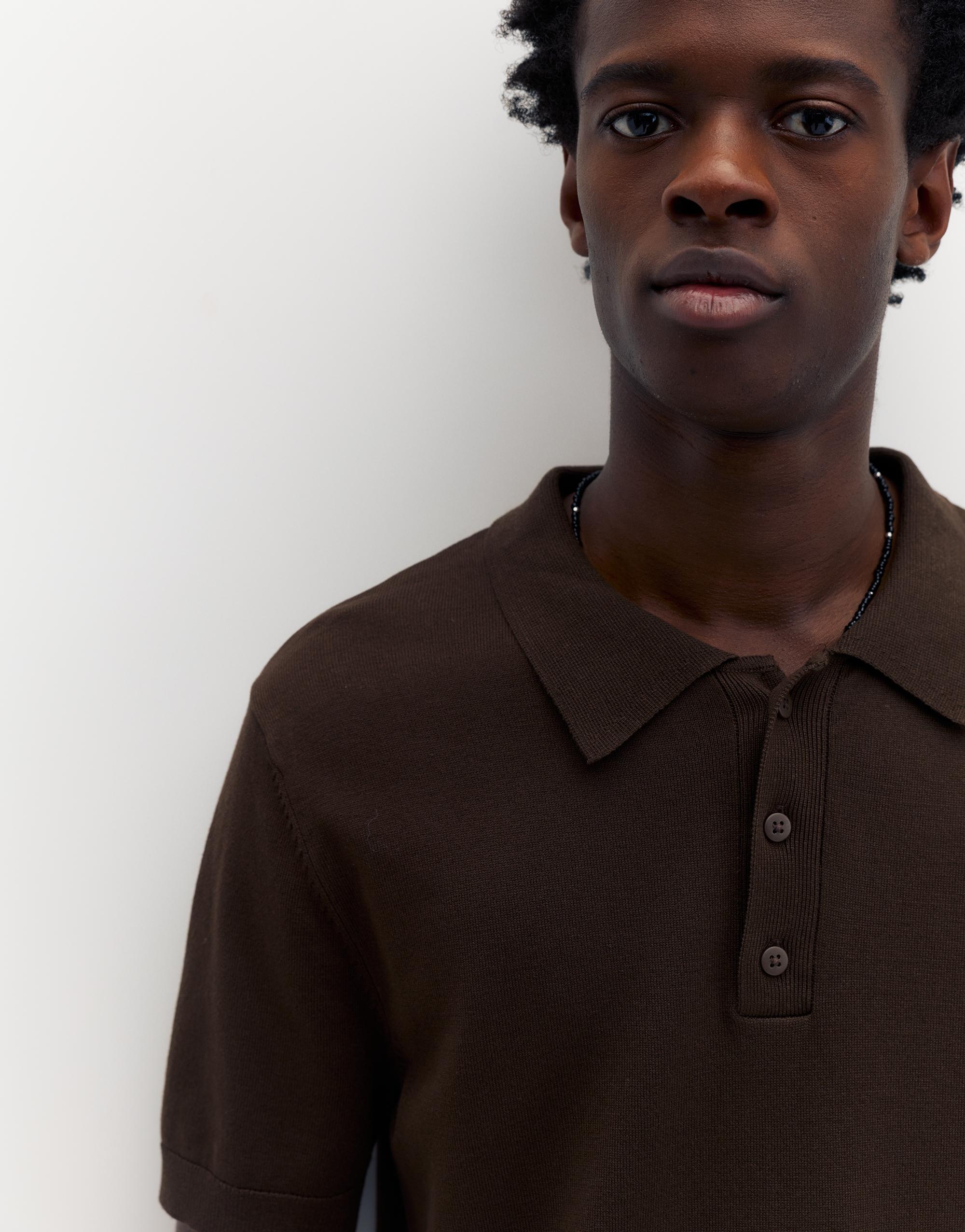 Kısa kollu örgü polo - Görsel 78