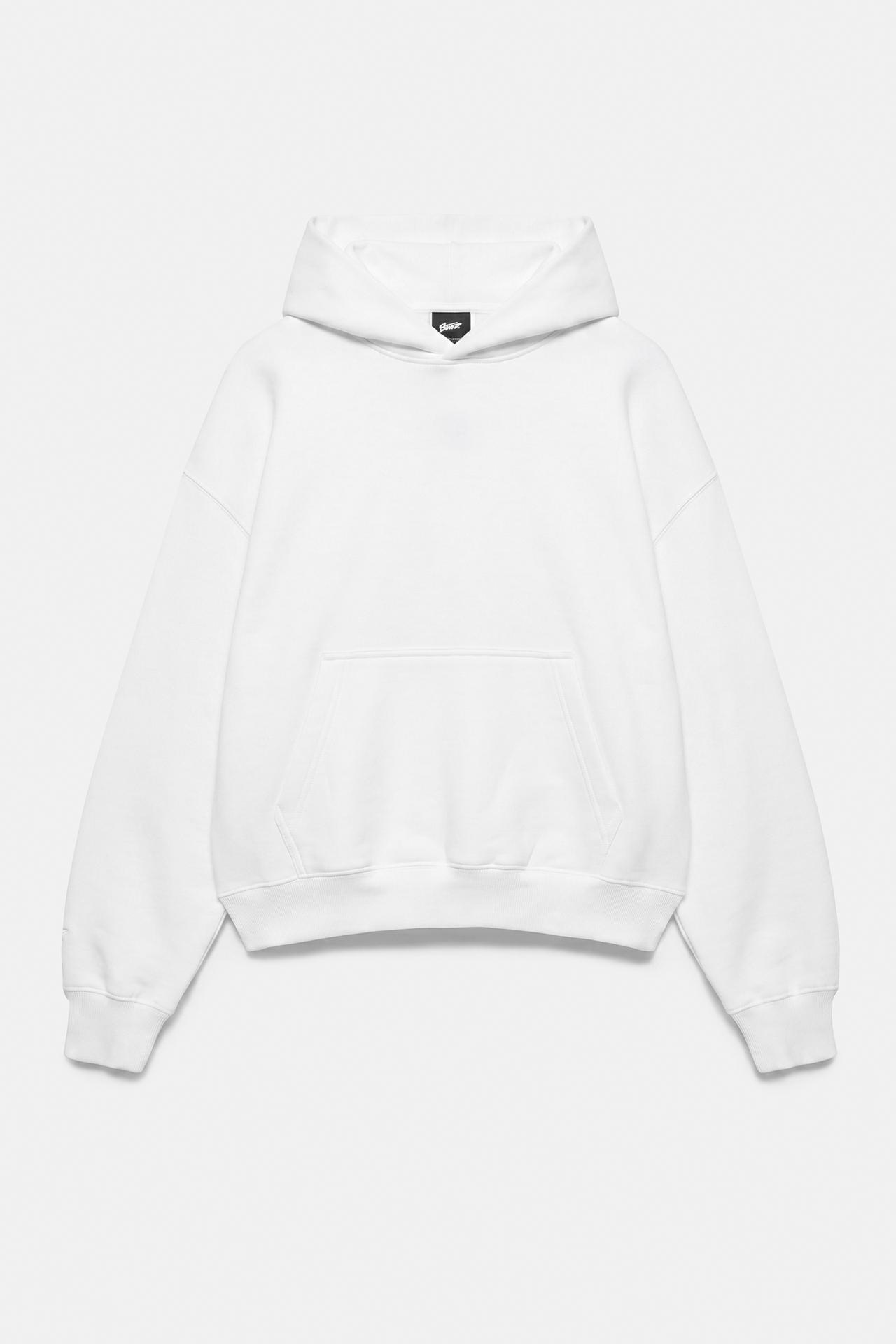 STWD hood sweatshirt — Off white