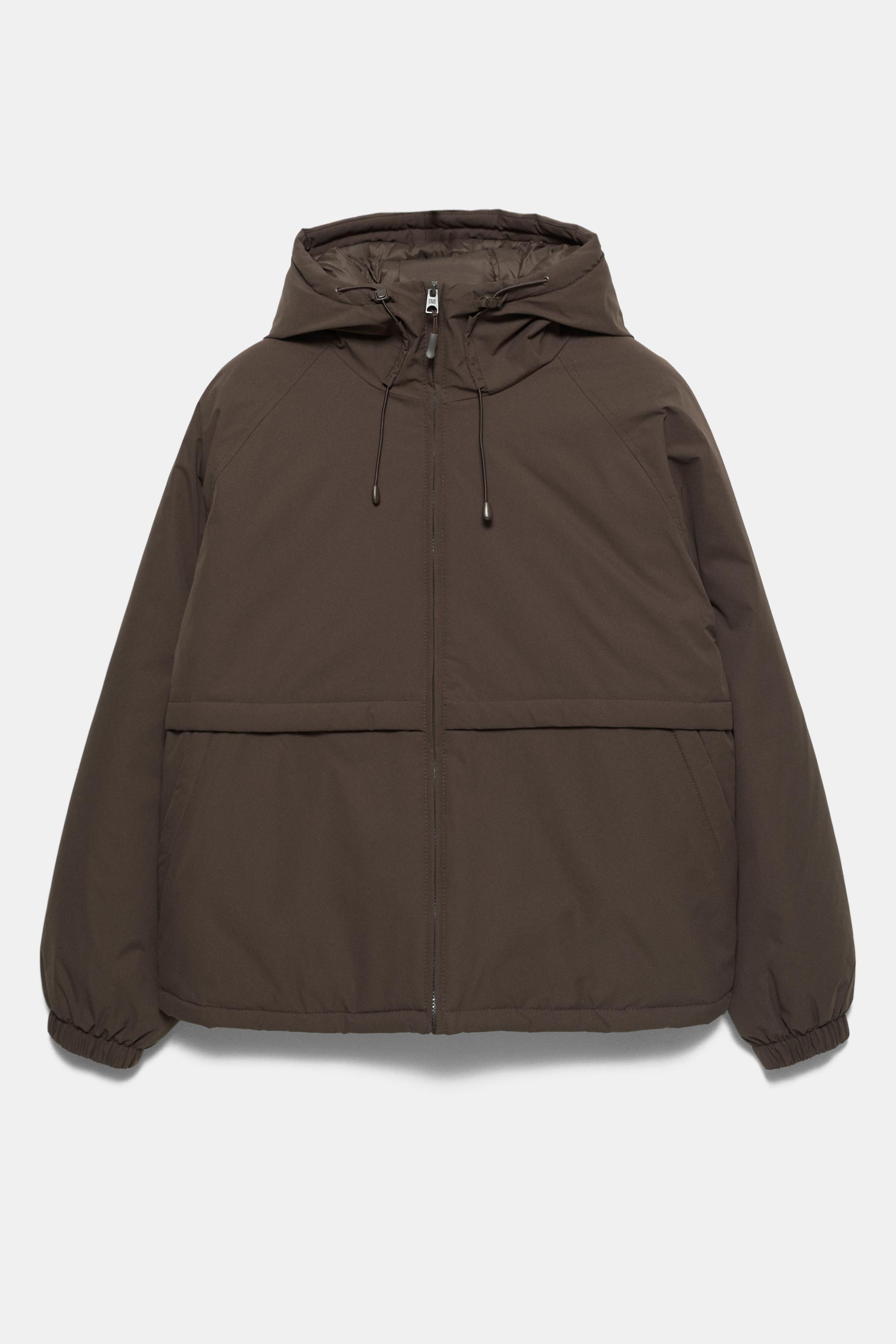 Casaco Acolchoado Gola Alta