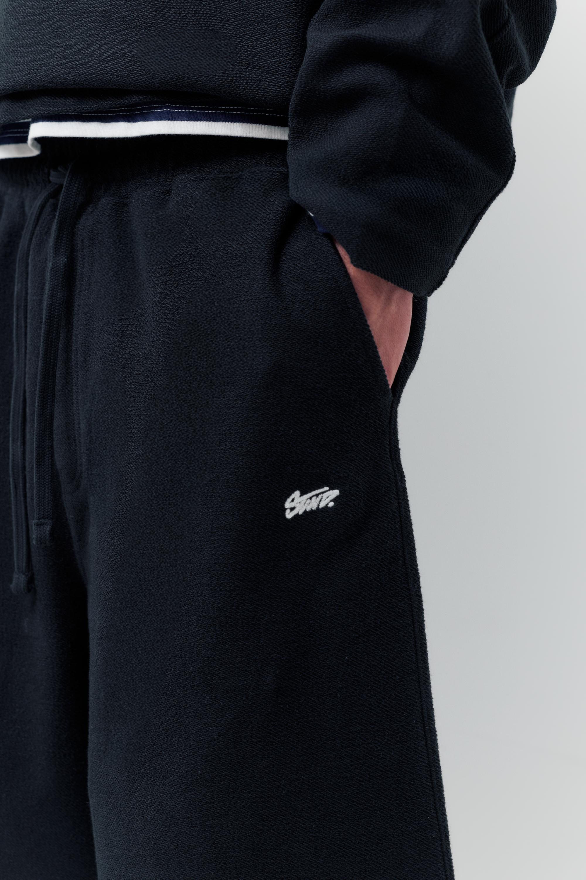 STWD skater jogger Bermuda shorts — Black