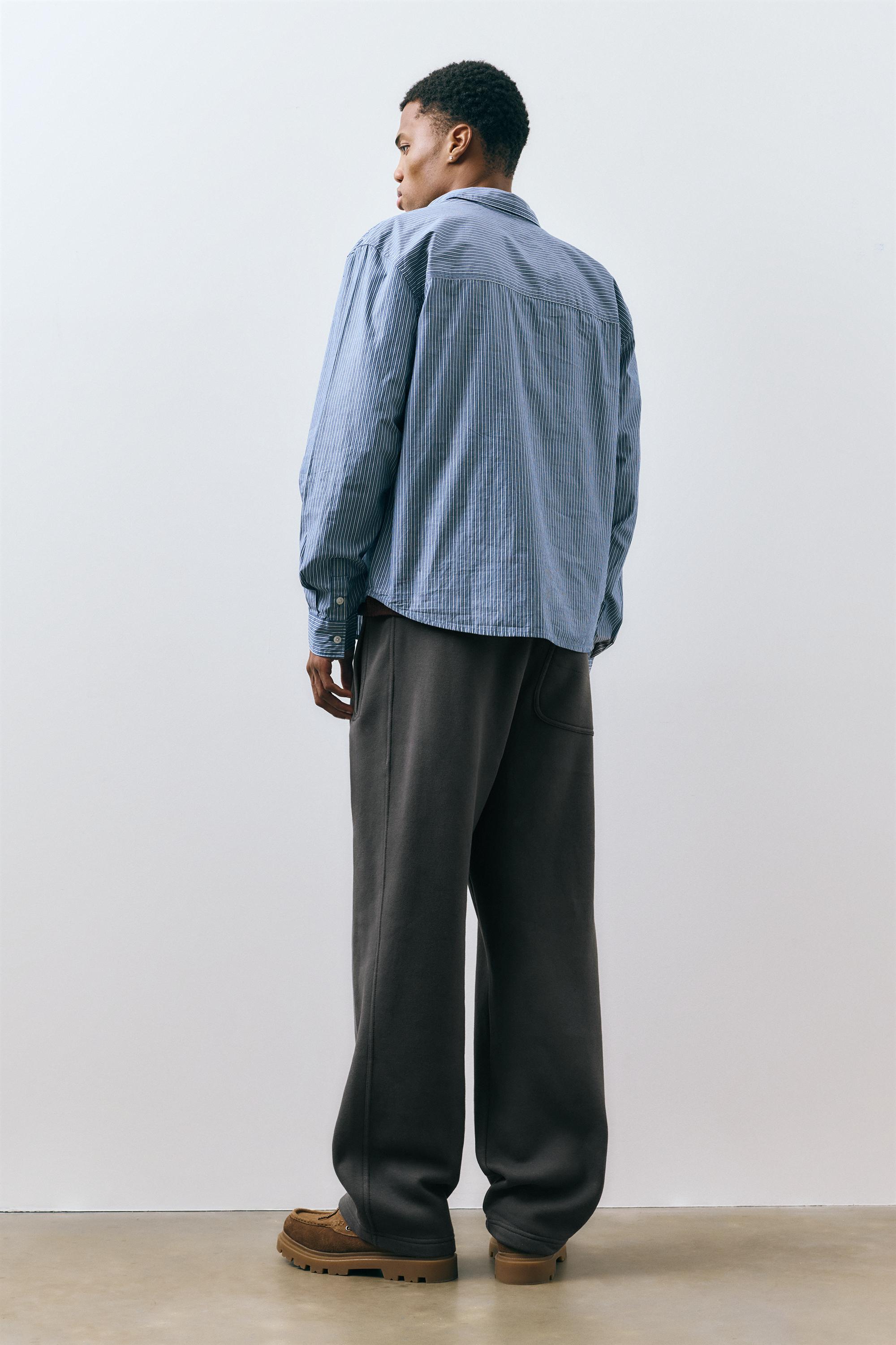 Basic baggy tracksuit bottoms — Anthracite grey