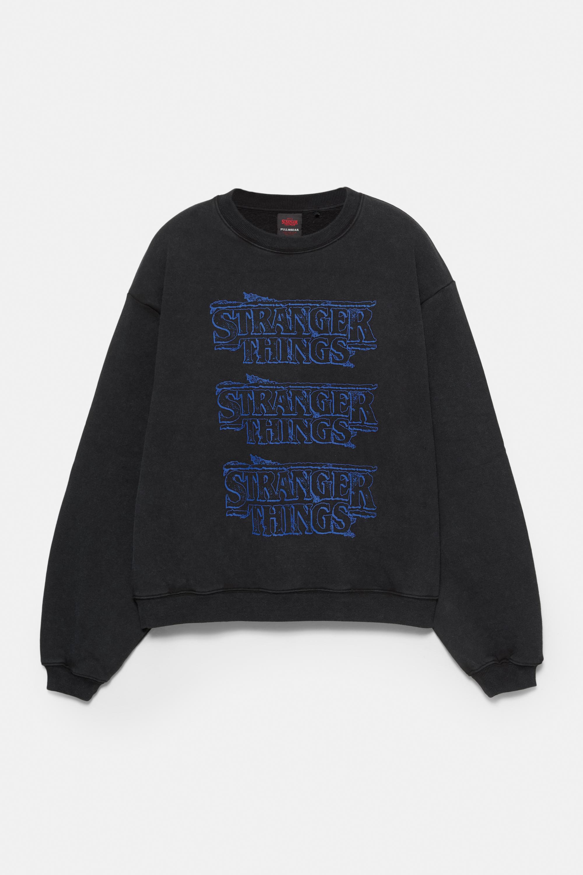 Stranger Things sweatshirt — Dark grey