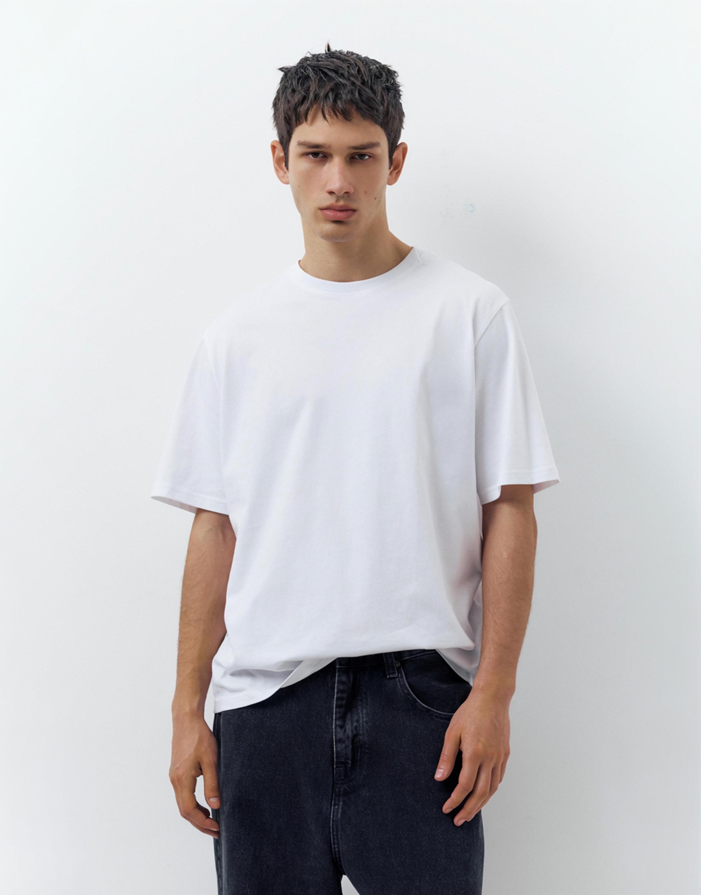 3-pack of short sleeve T-shirts — Navy