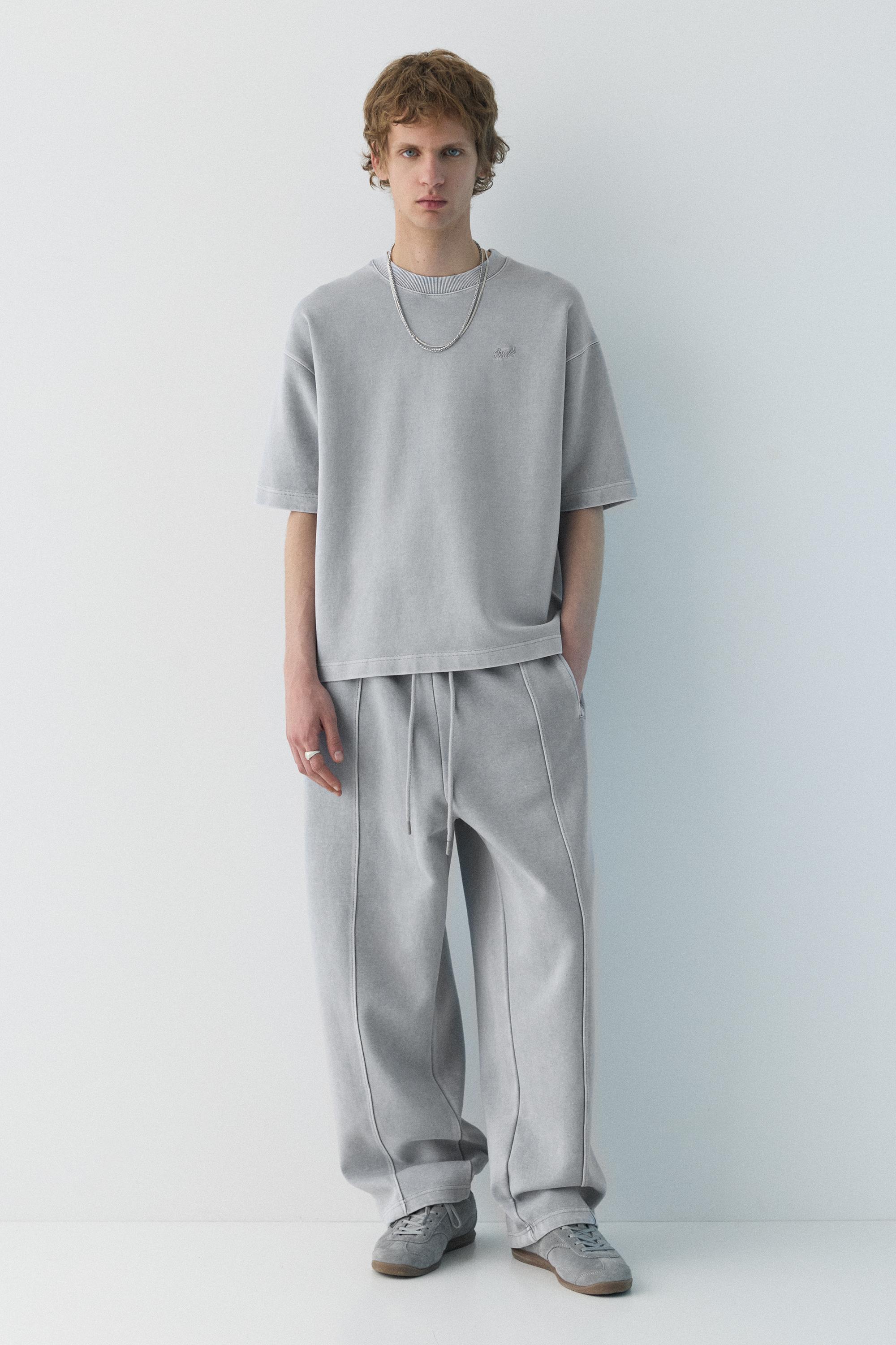 Soluk efektli STWD t-shirt - Görsel 12