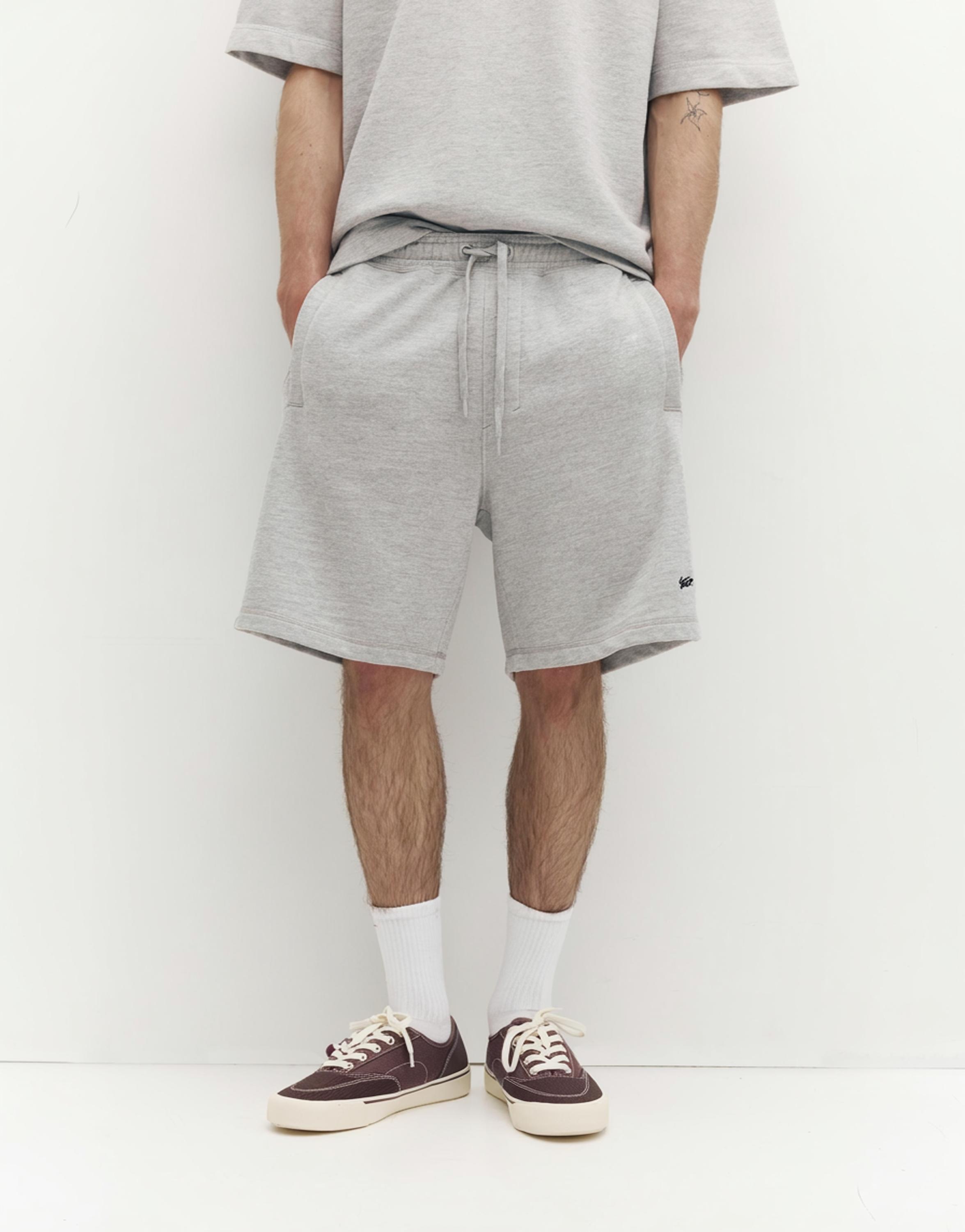 Logolu jogger bermuda şort - Görsel 92