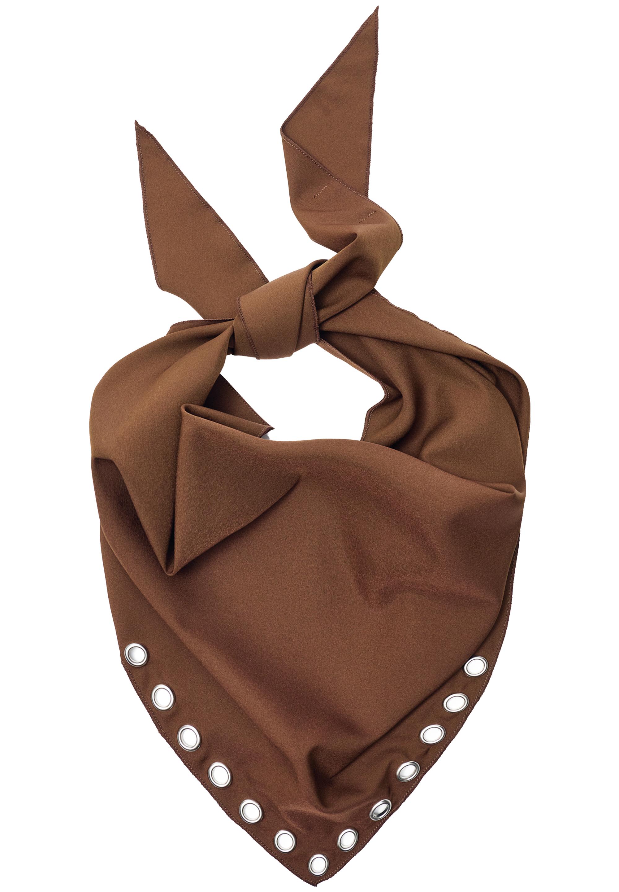 Metal delikli bandana - Görsel 6