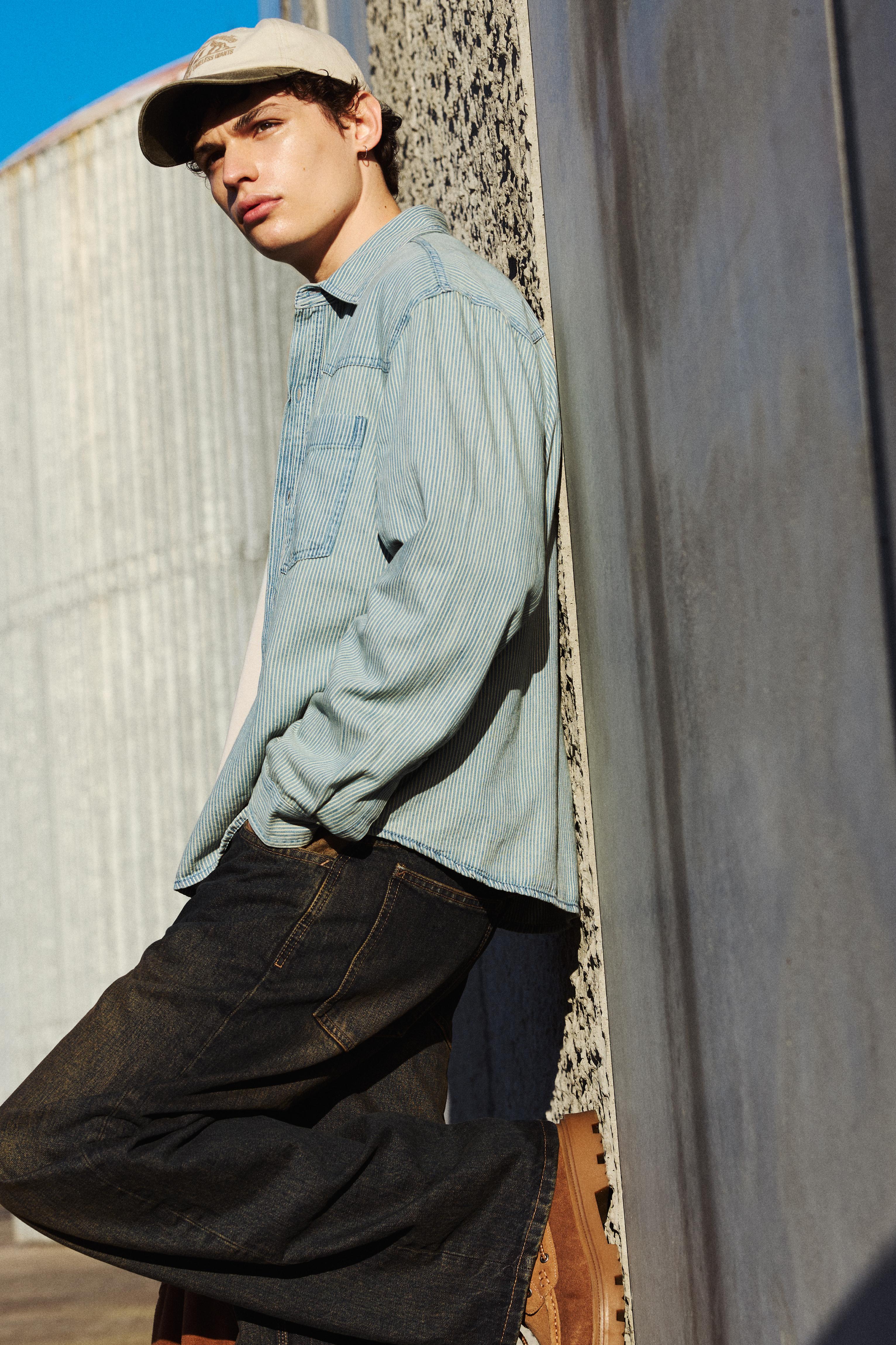 Kovboy çizgili gömlek - Görsel 5