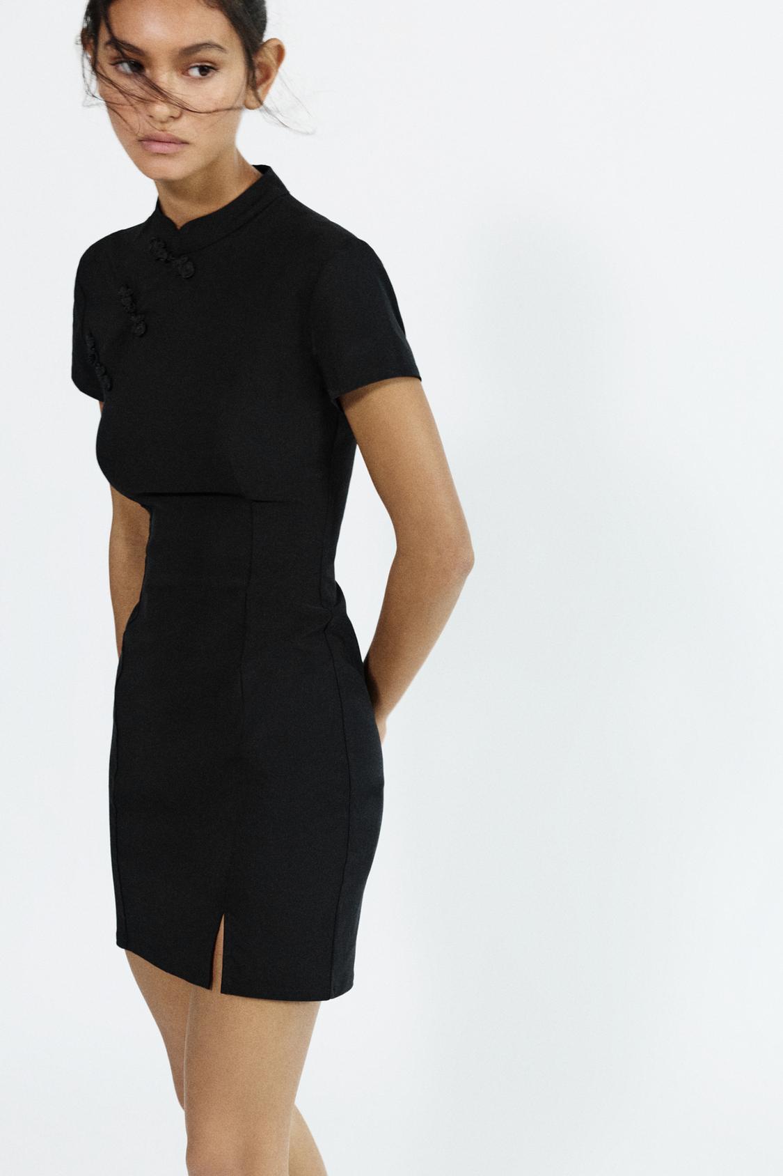 Black Dresses for Women | Pull&Bear United States