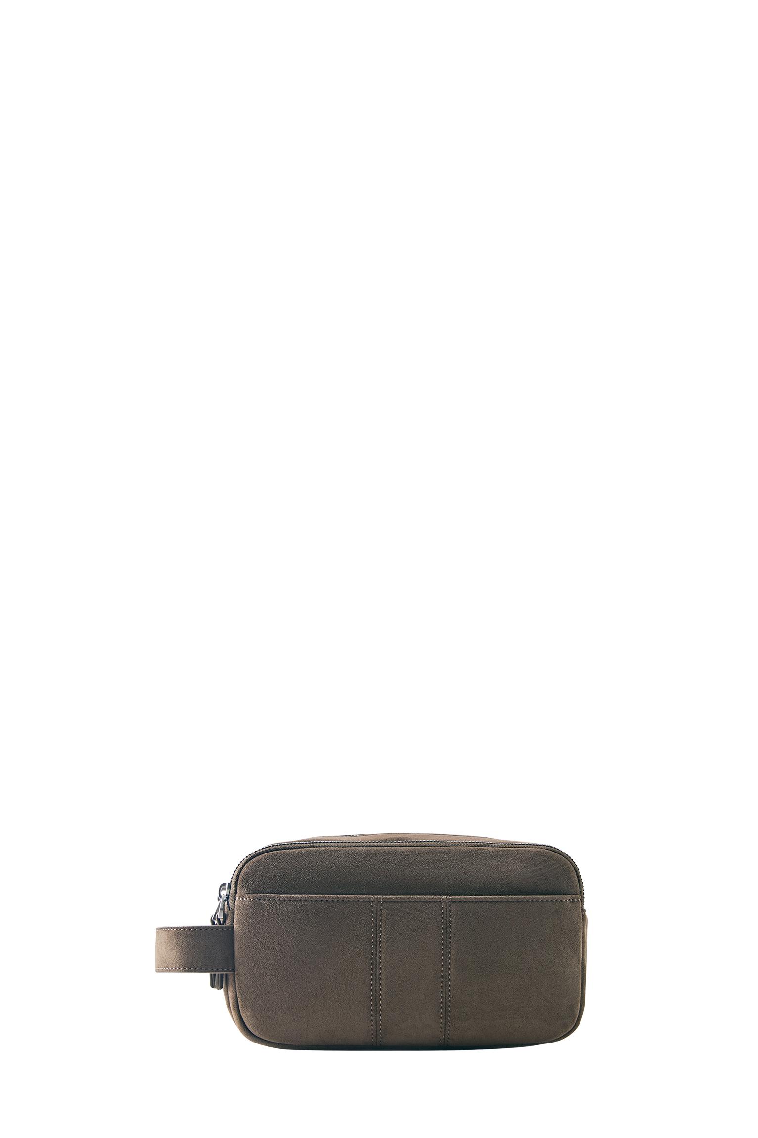 Pocket toiletry bag — Taupe