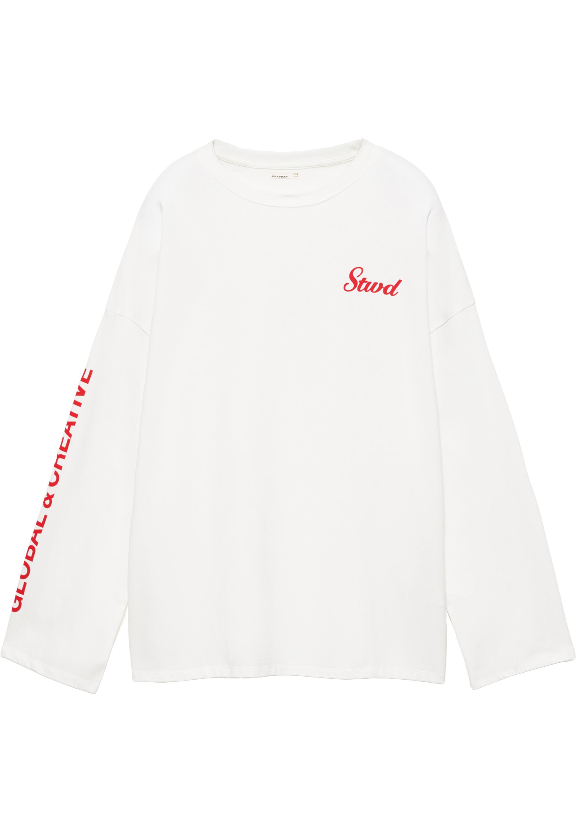 Long sleeve STWD T-shirt — Ice