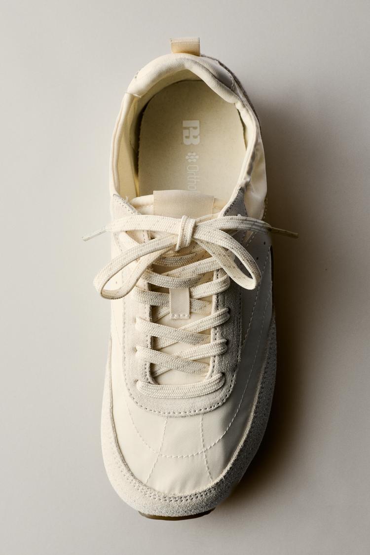 Barefoot trainers — Ecru