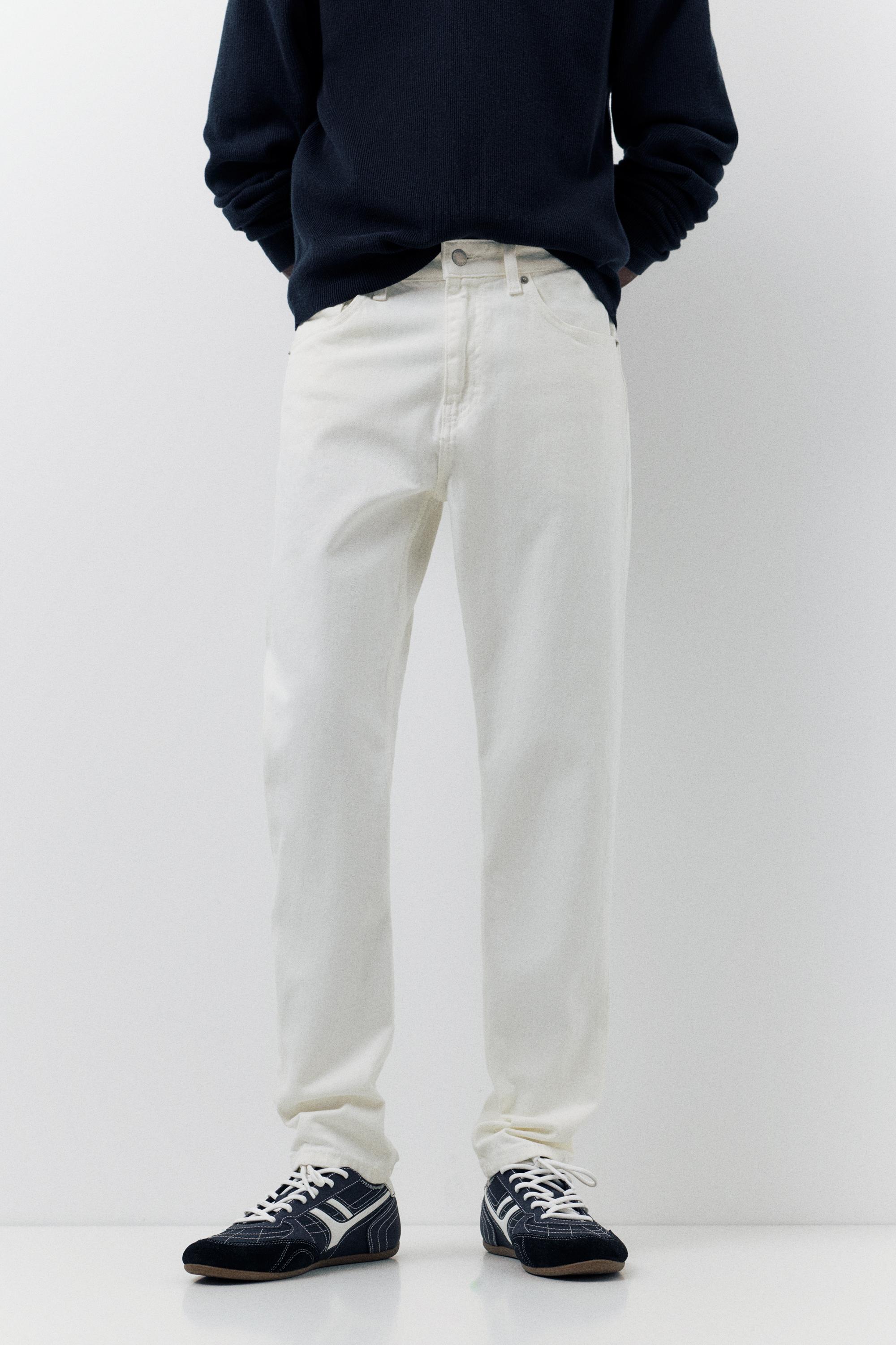 Slim fit jeans — Off white