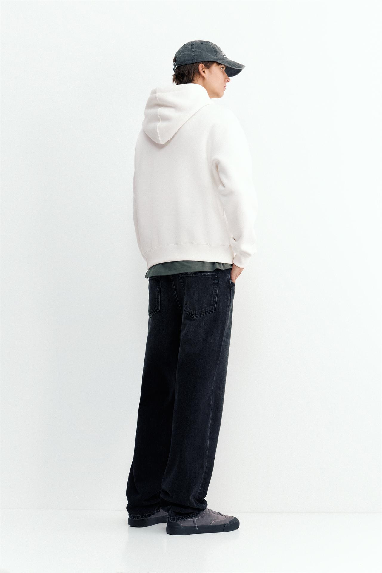 Basic hoodie — Off white