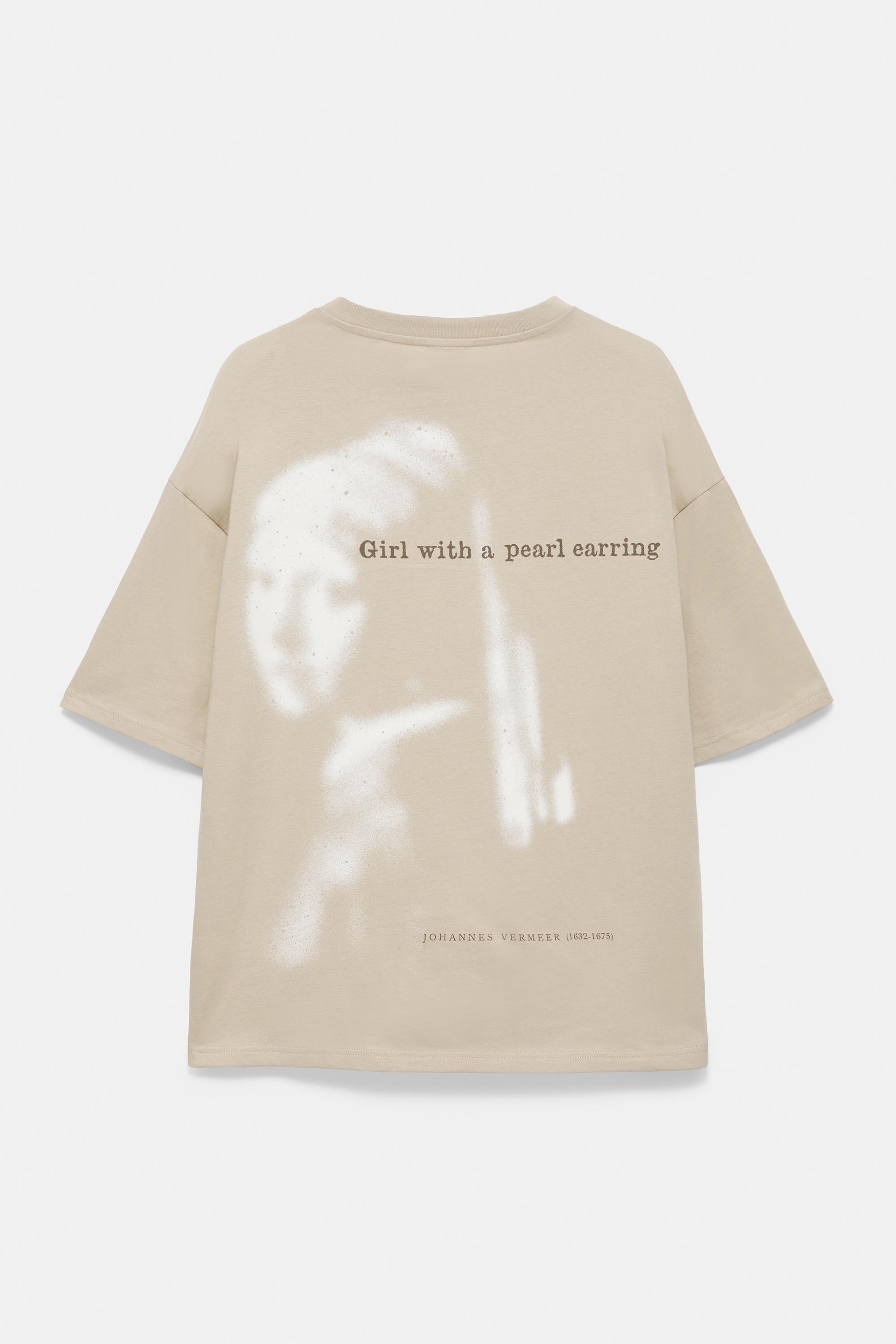 İnci Küpeli Kız tişörtü - Görsel 2