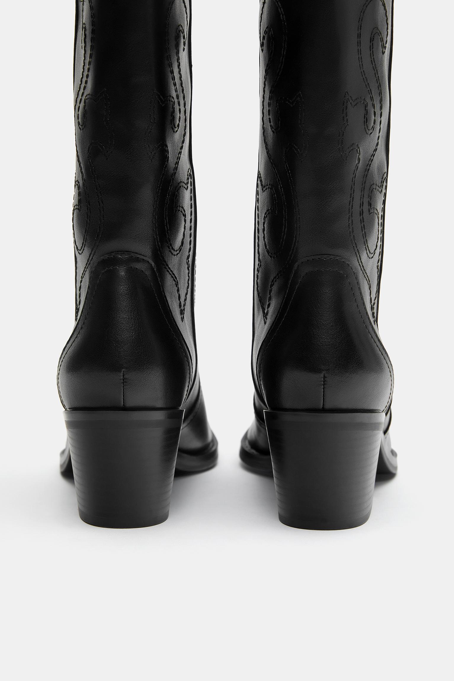 Cowboy boots — Black
