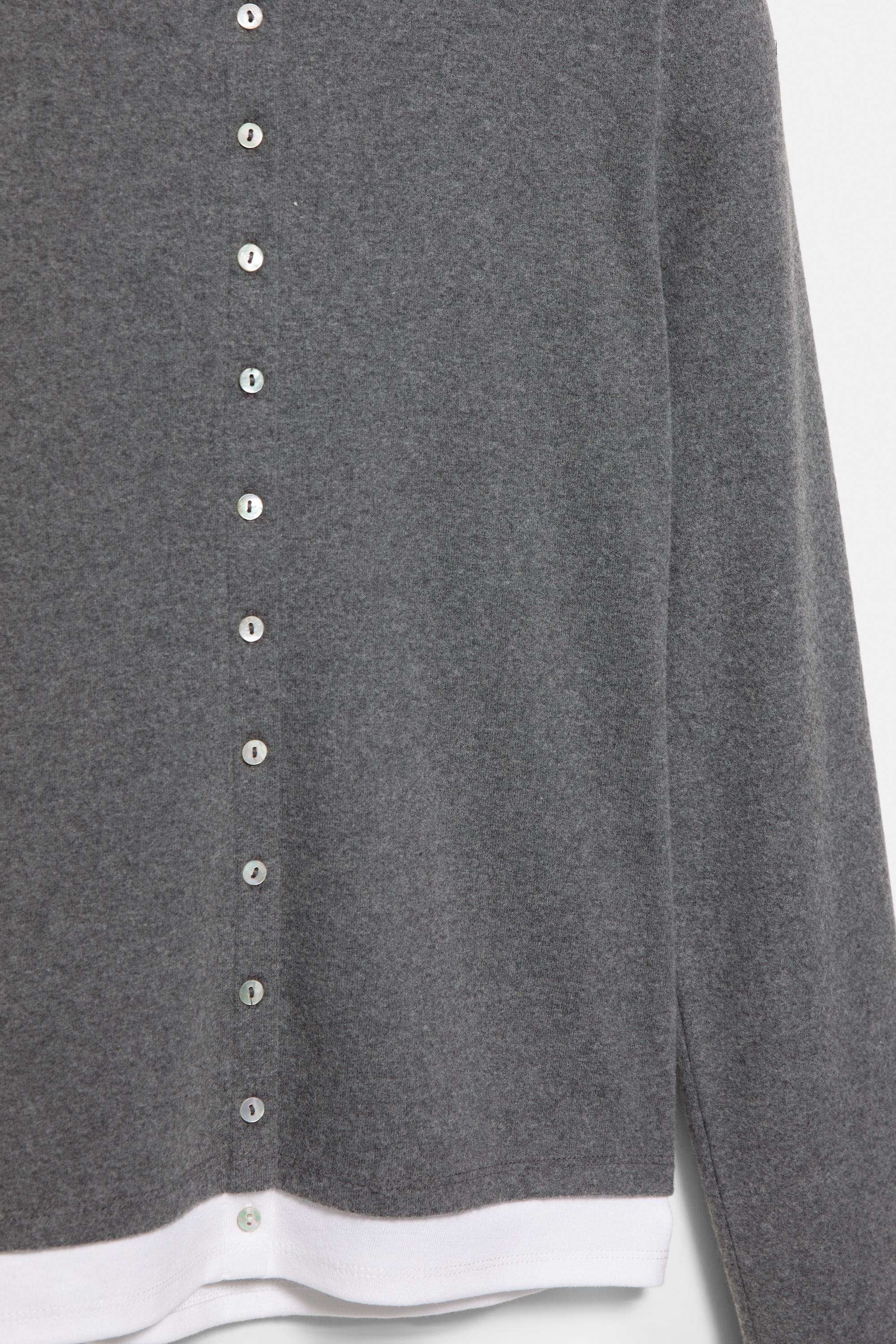 Soft touch düğmeli ceket - Görsel 3