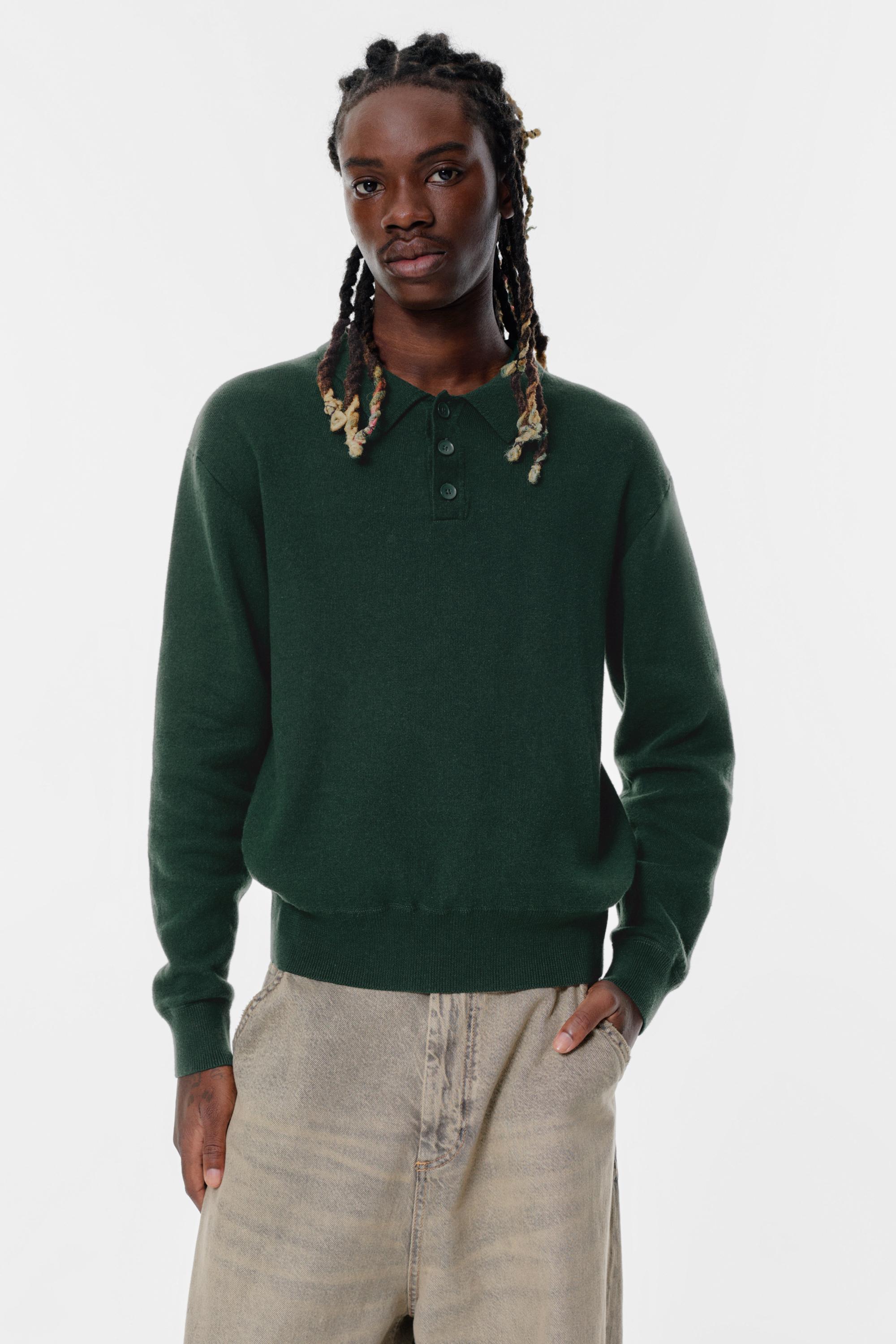 Poloshirt Mit Langen Ärmeln