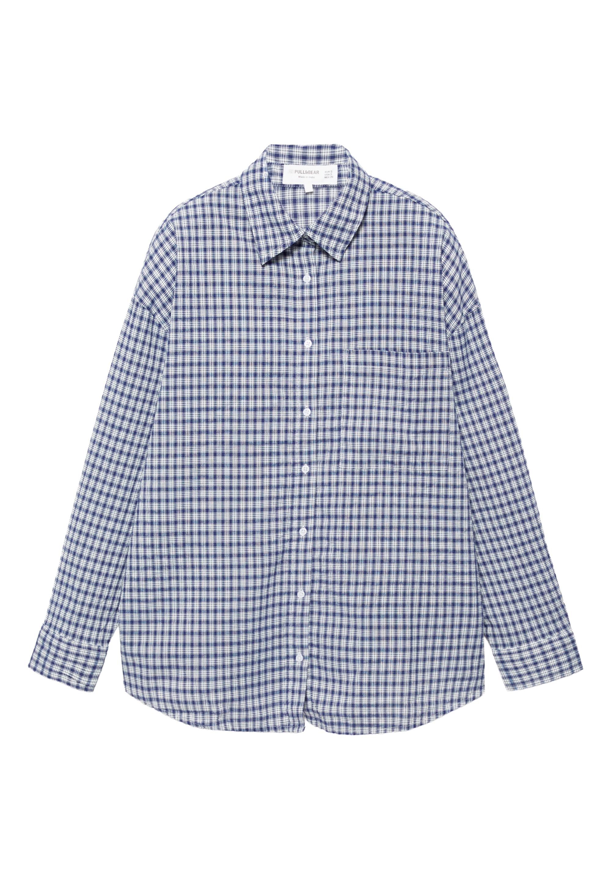 Kareli oversize gömlek