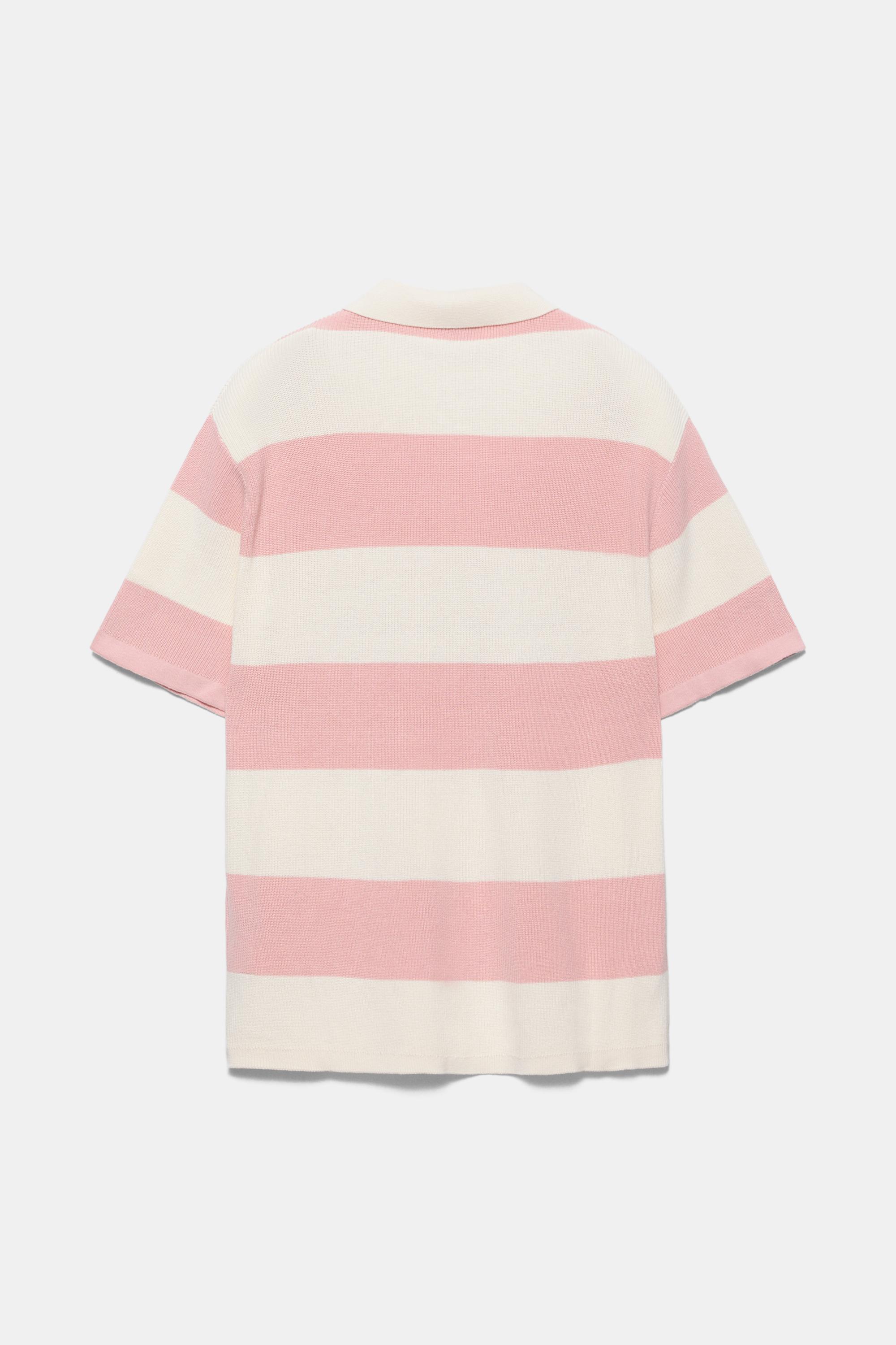 Nakışlı panelli polo t-shirt