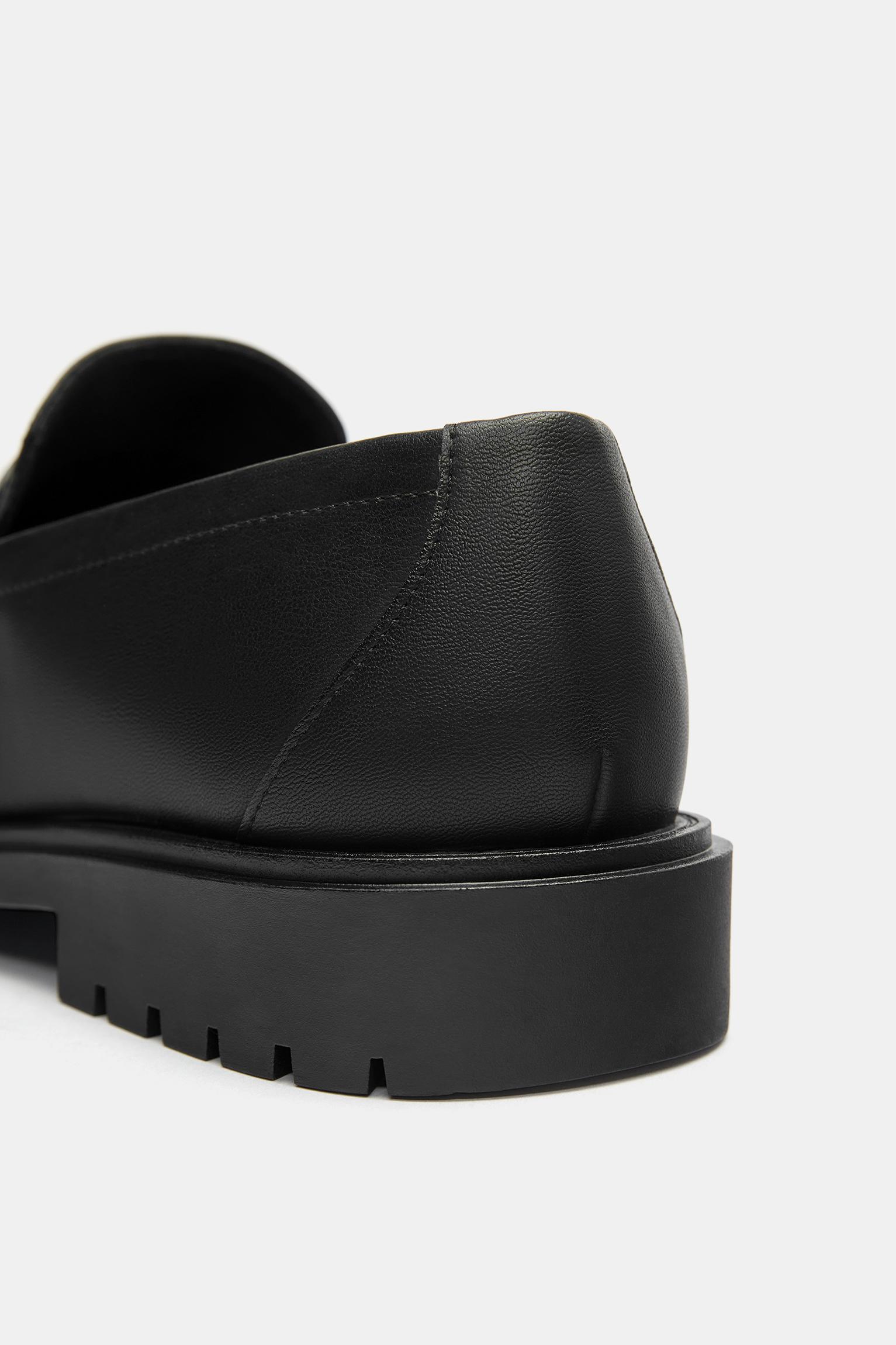 Studded loafers — Black