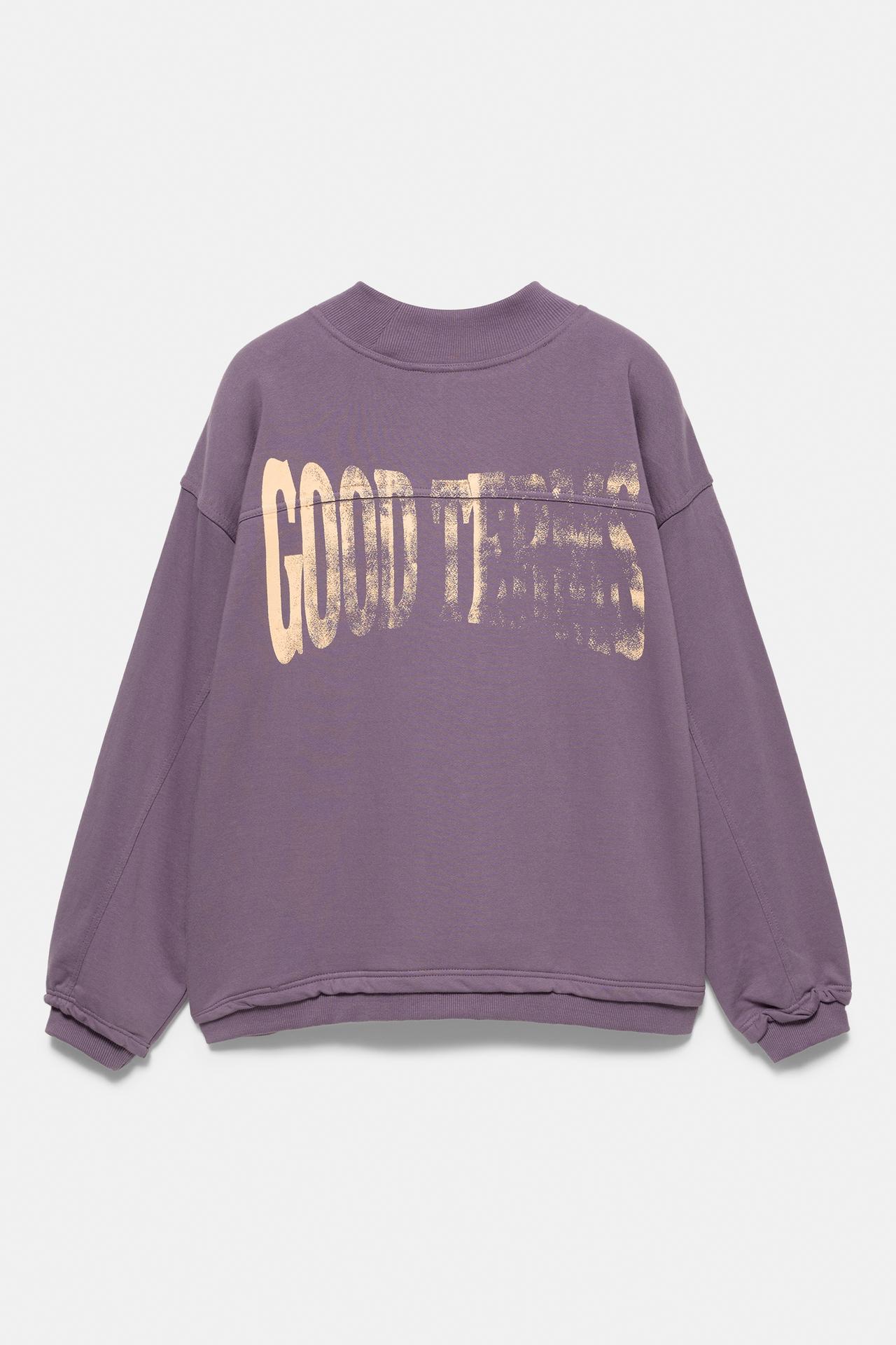 STWD round neck sweatshirt — Mauve