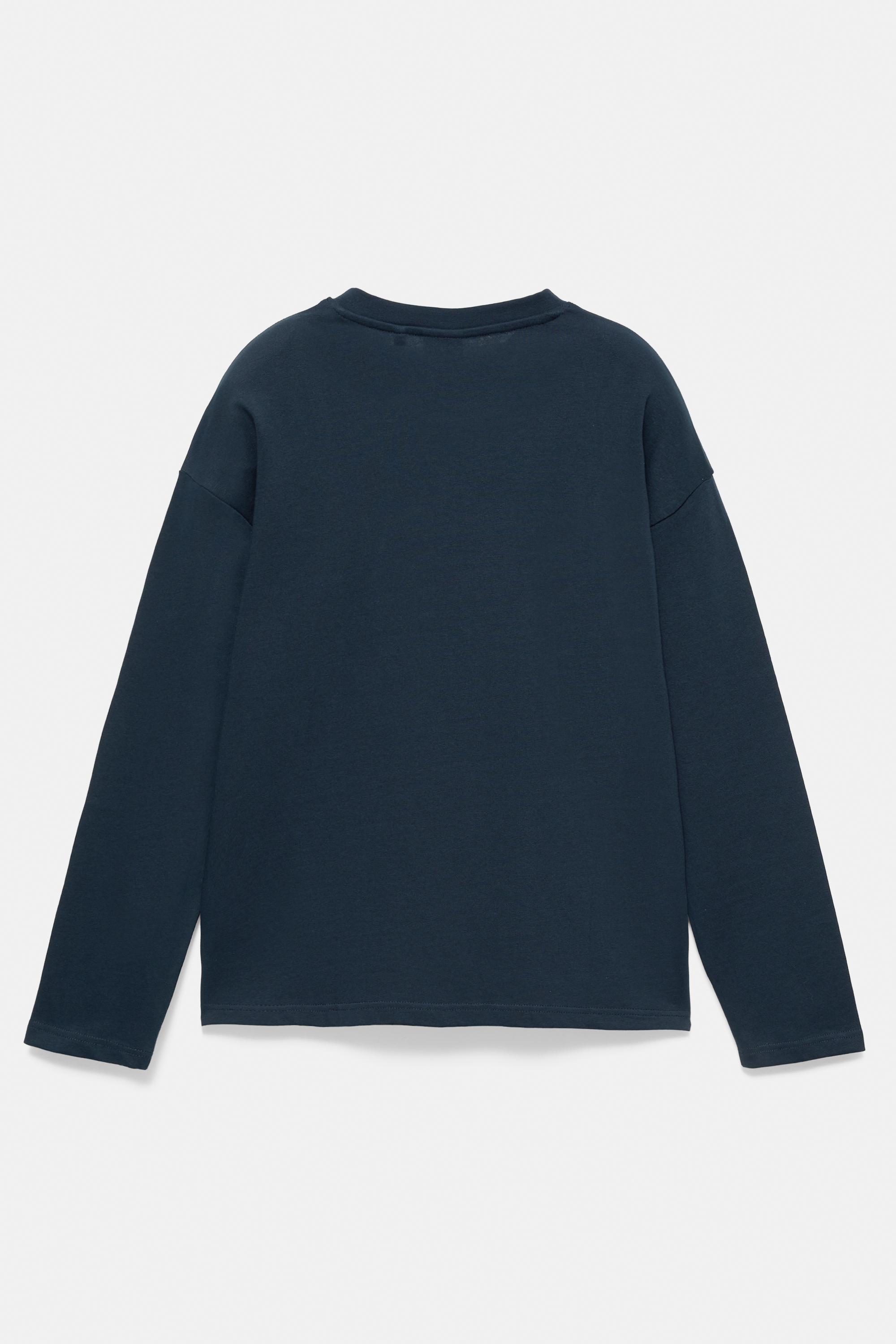 Heavy weight relaxed fit T-shirt — Navy