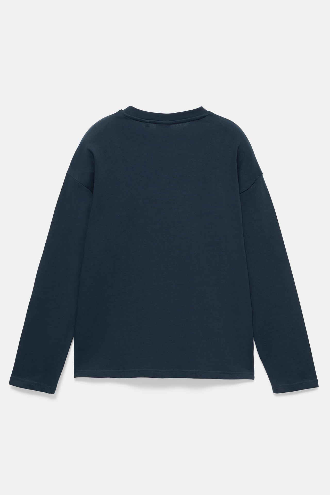 Heavy weight relaxed fit T-shirt — Navy