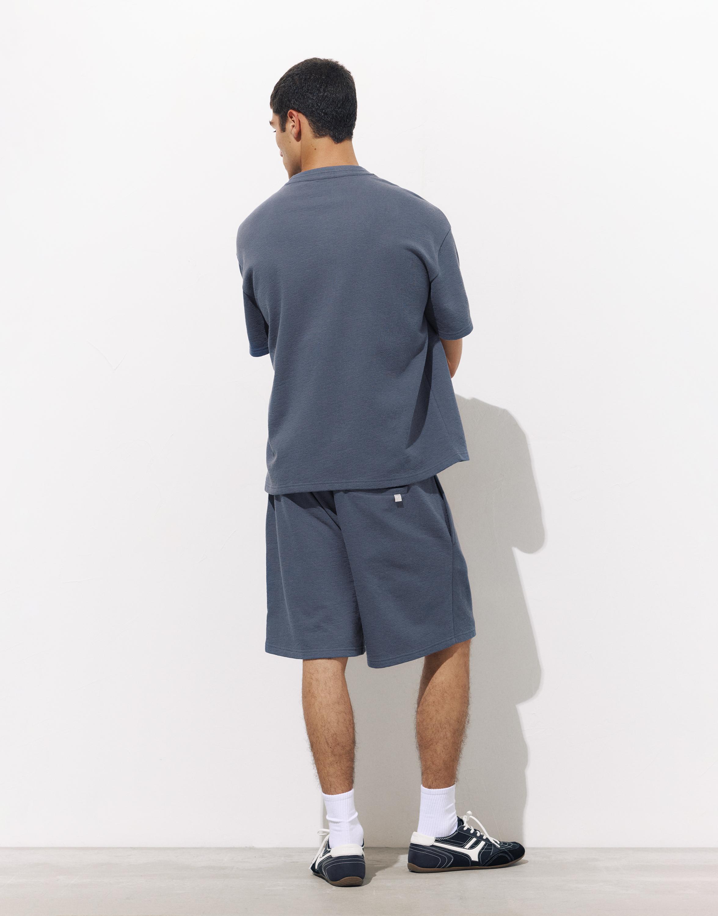 Kısa kollu logolu sweatshirt - Görsel 12