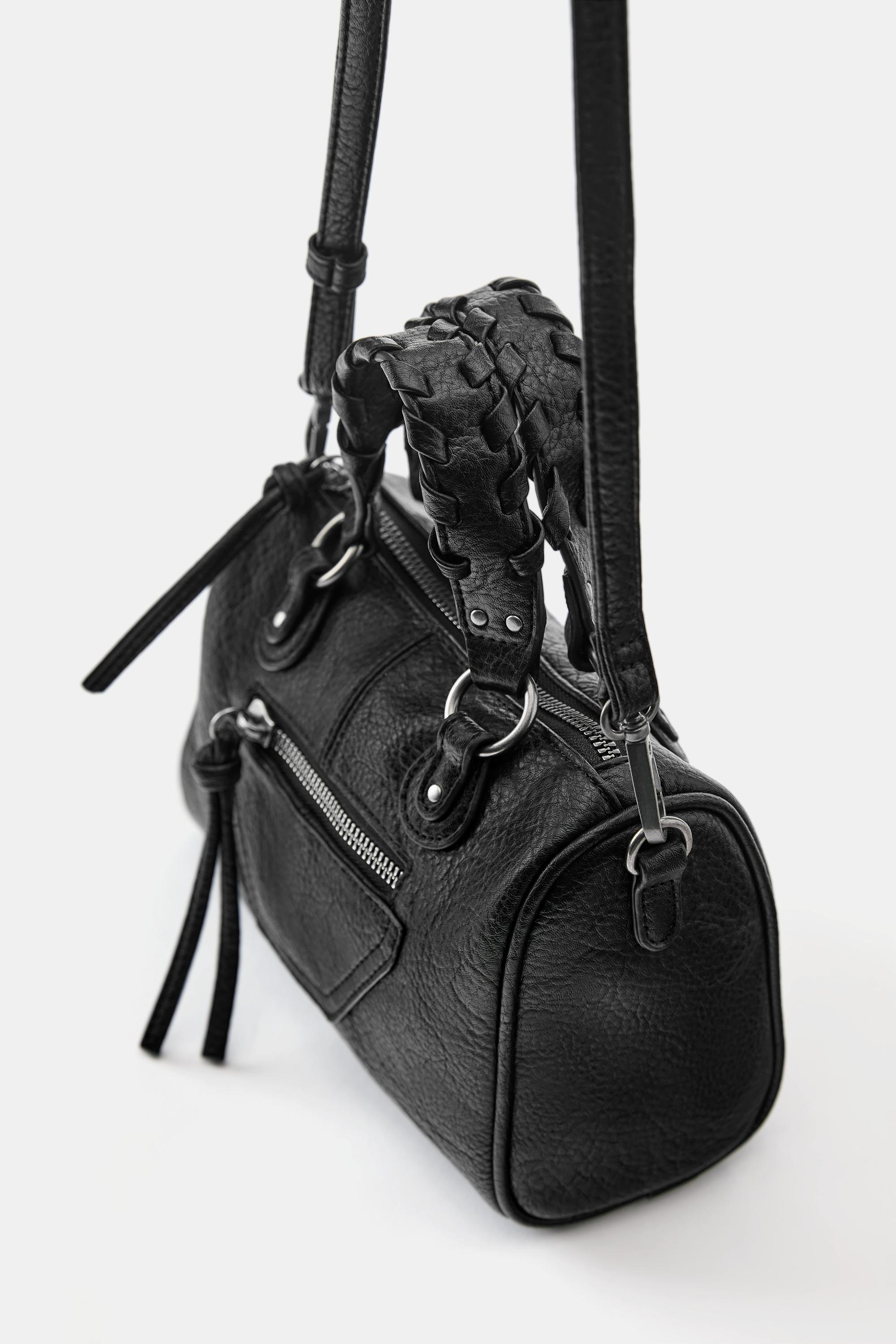 Studded crossbody bag — Black