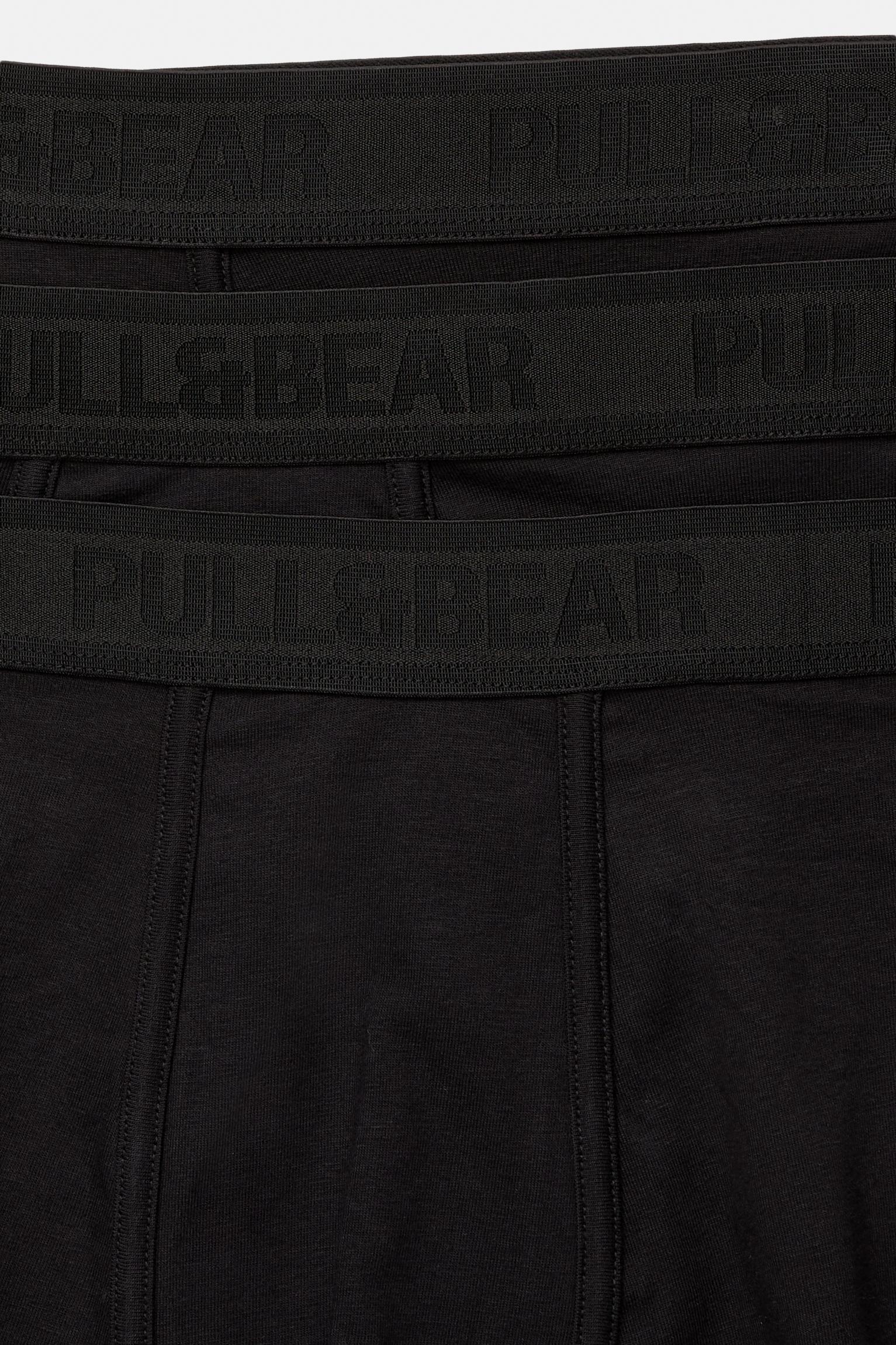 3-pack of black boxers — Others (alternate view)
