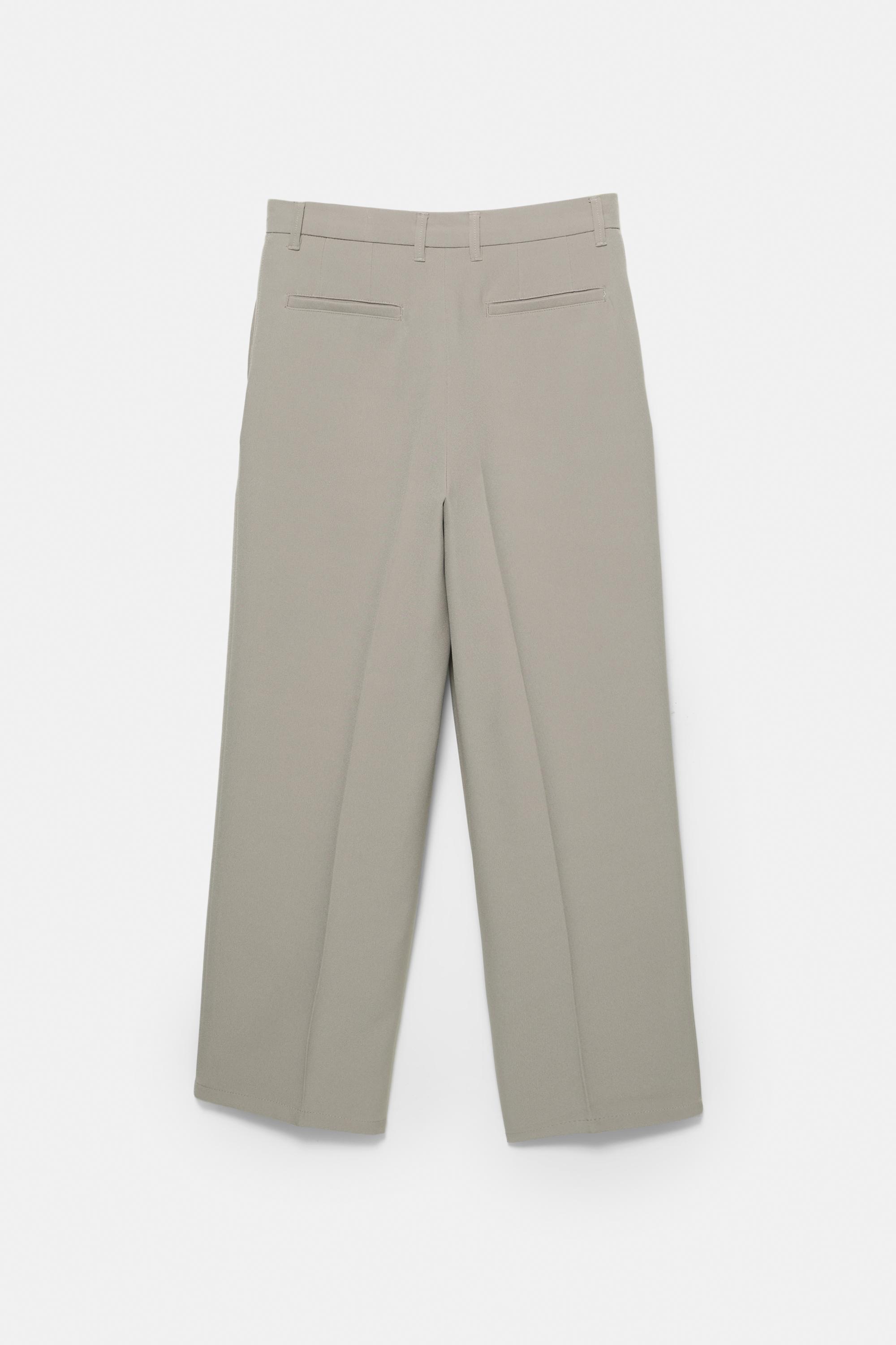 Tailored trousers — Taupe
