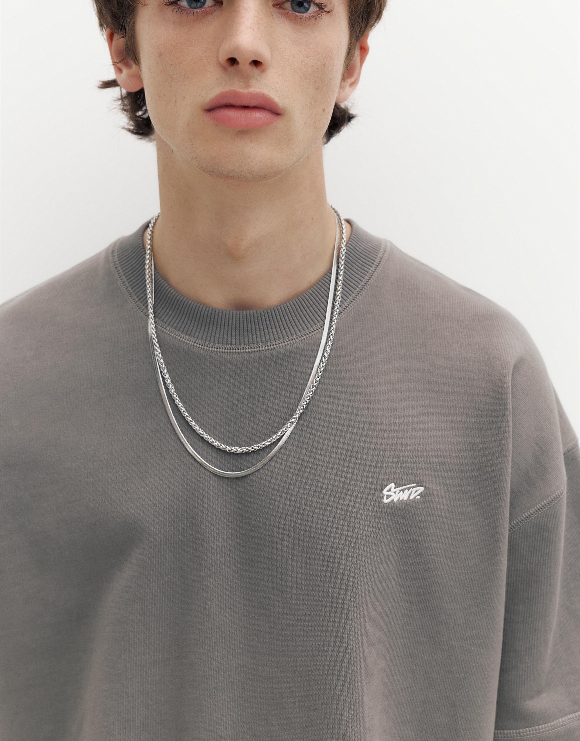 Kısa kollu logolu sweatshirt - Görsel 95