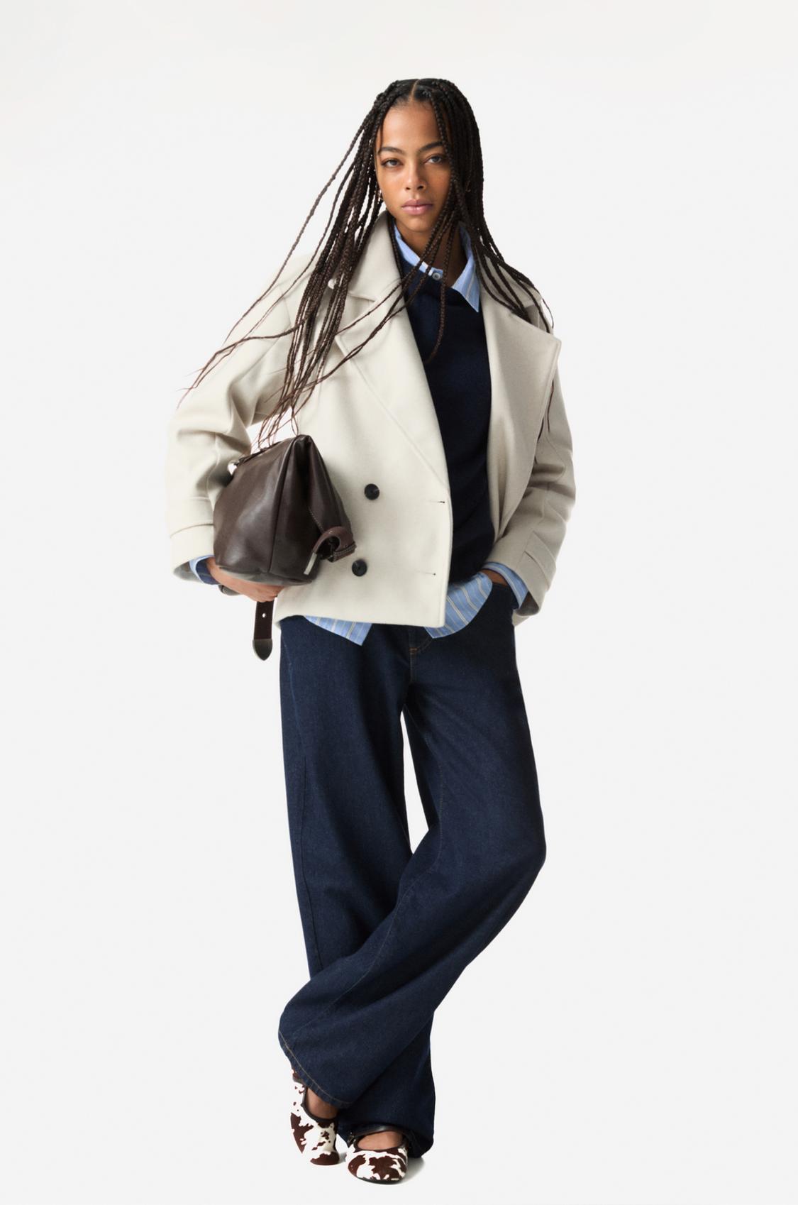 Abrigo Largo Chaquetones De Mujer Pull And Bear Chaquetas De