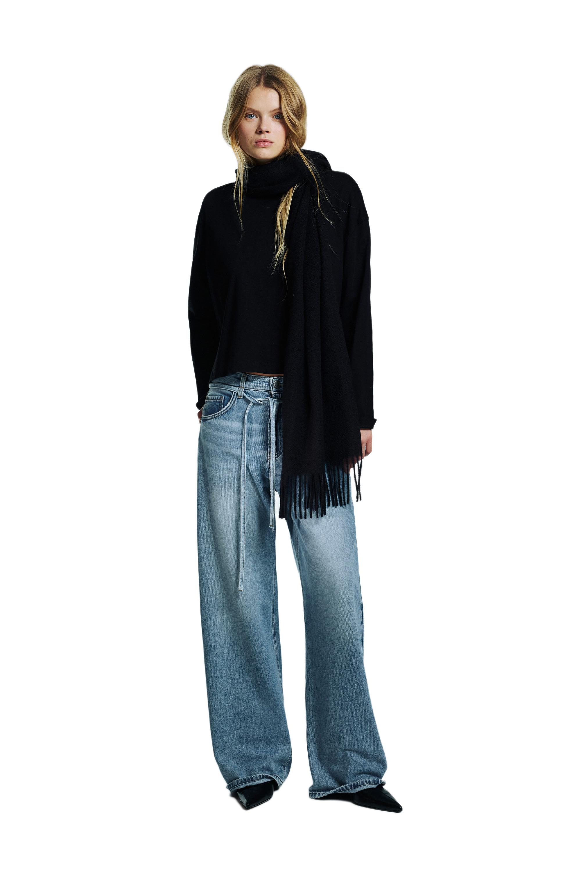 Bağcıklı baggy jean - Görsel 168