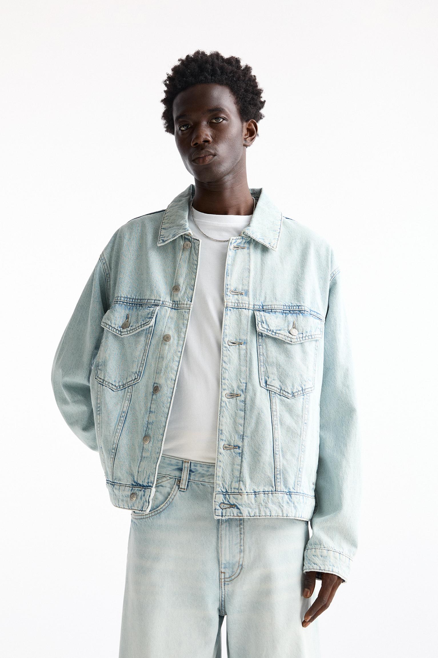 Denim Jackets and coats Collection Man PULL BEAR United Arab Emirates