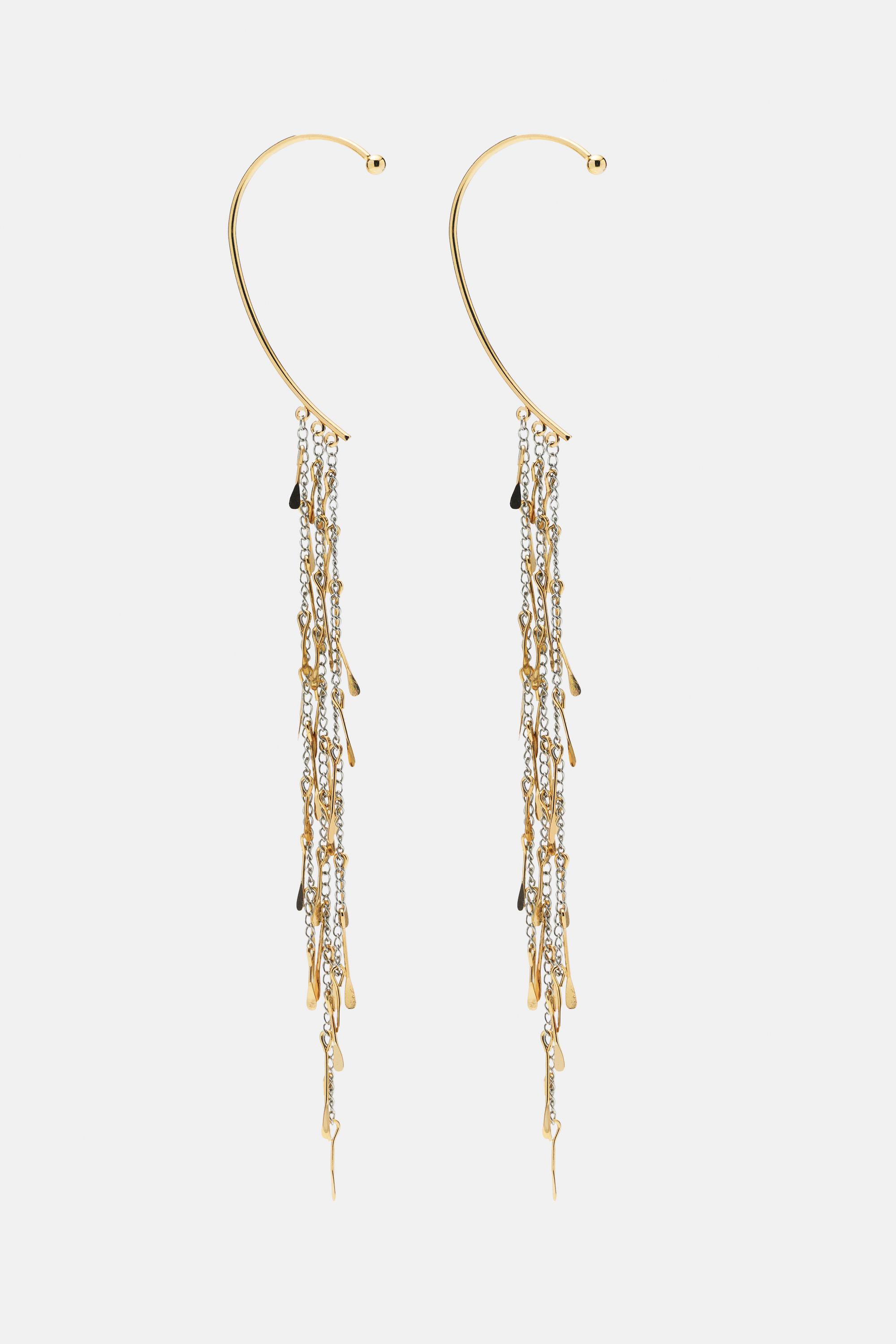 Orecchini Earcuff Frange