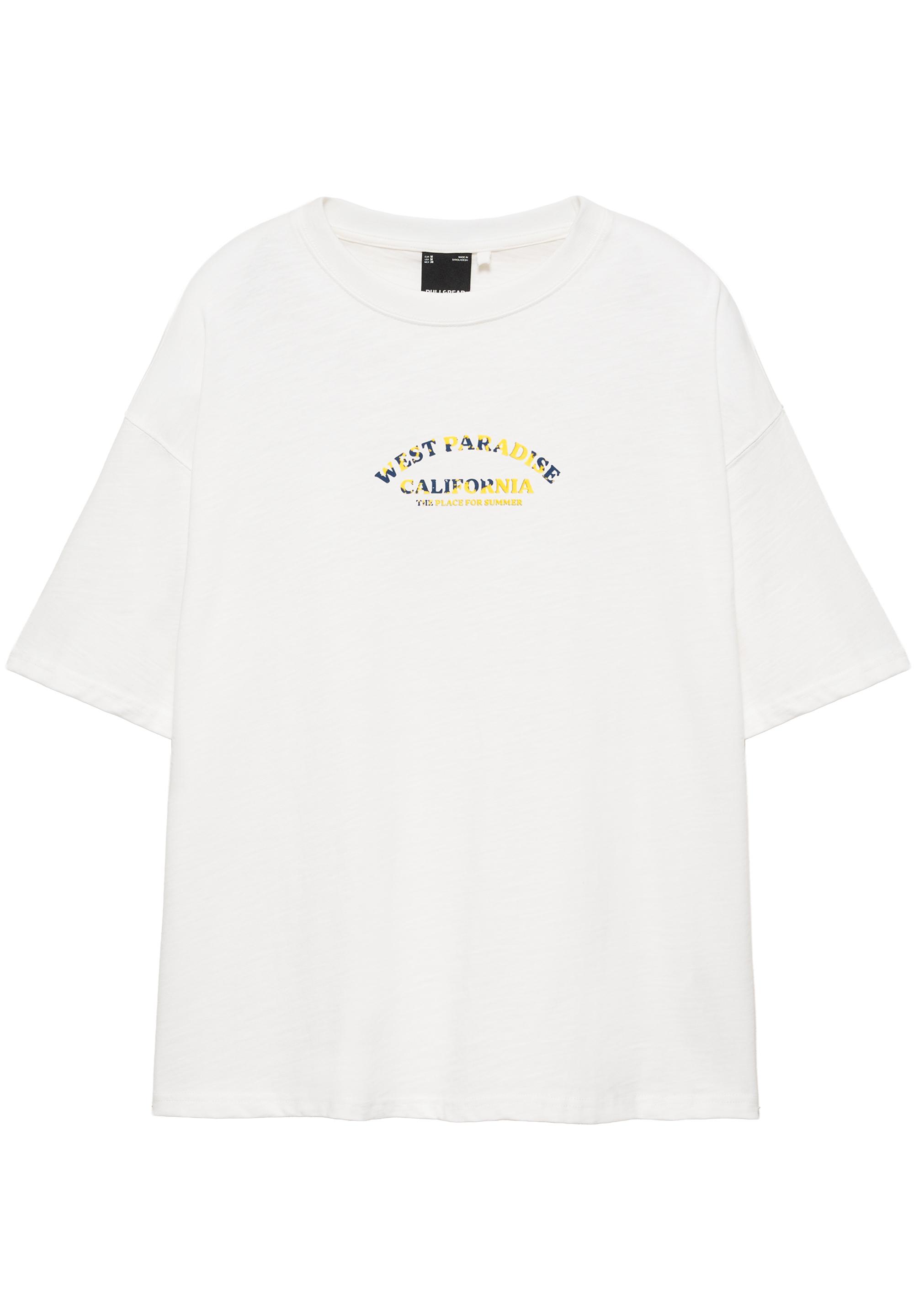 West Paradise graphic T-shirt — Off white