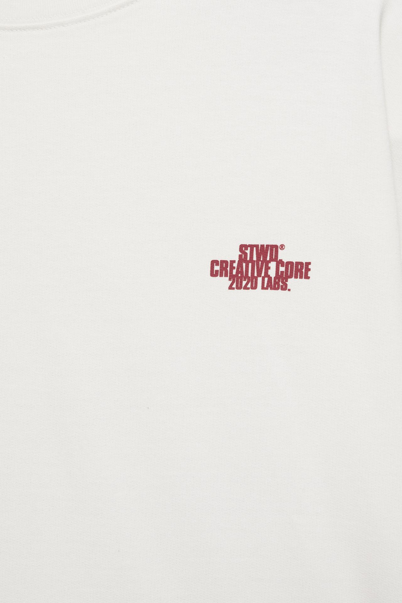 Short sleeve STWD sweatshirt — White