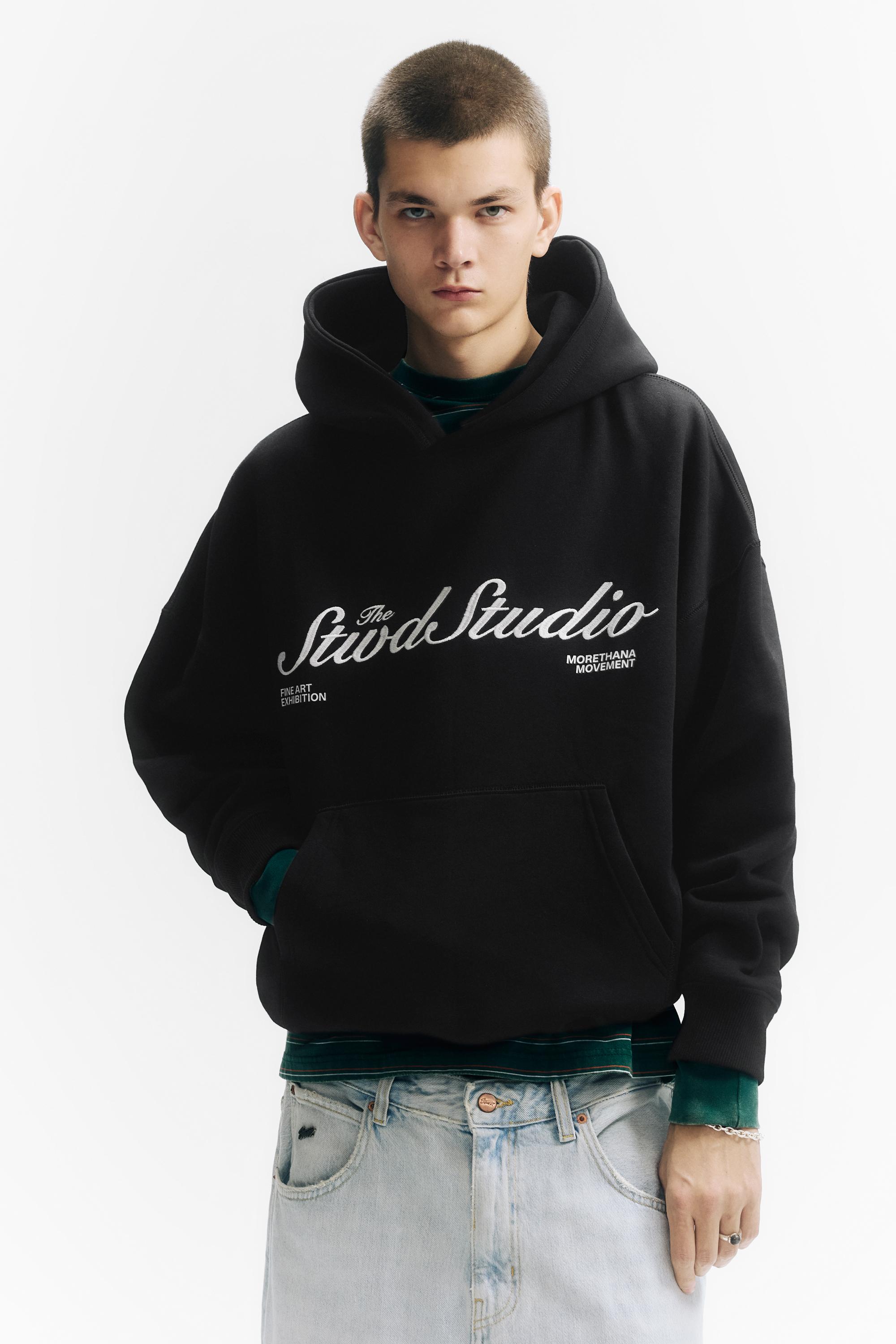STWD Studio kapüşonlu sweatshirt - Görsel 17