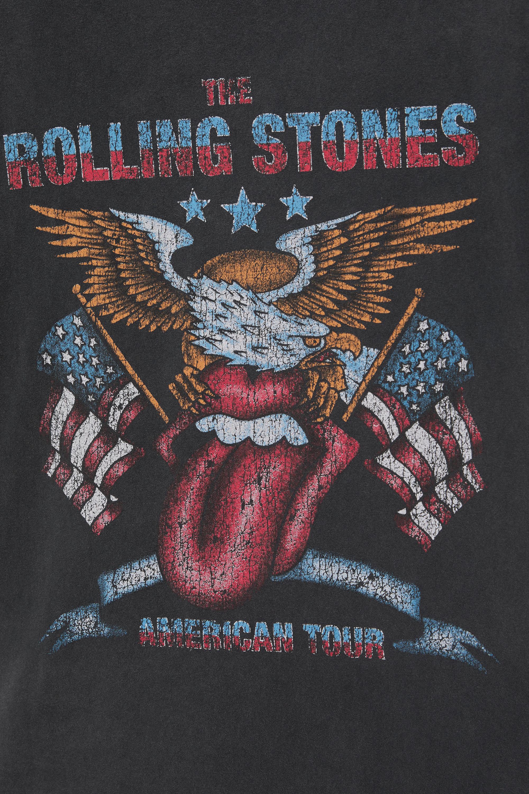 Rolling Stones T-shirt — Dark anthracite