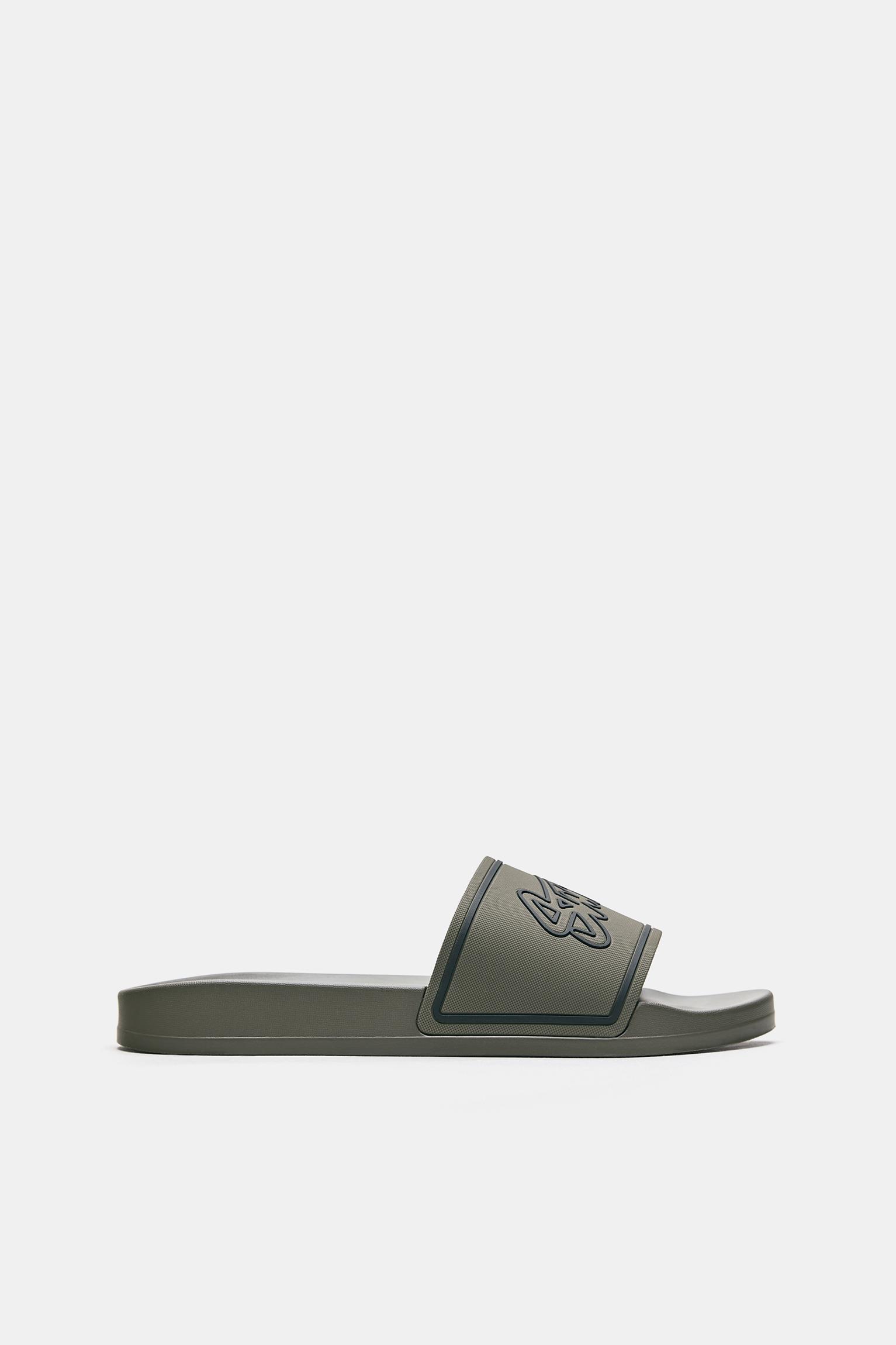 STWD rubber sandals — Khaki